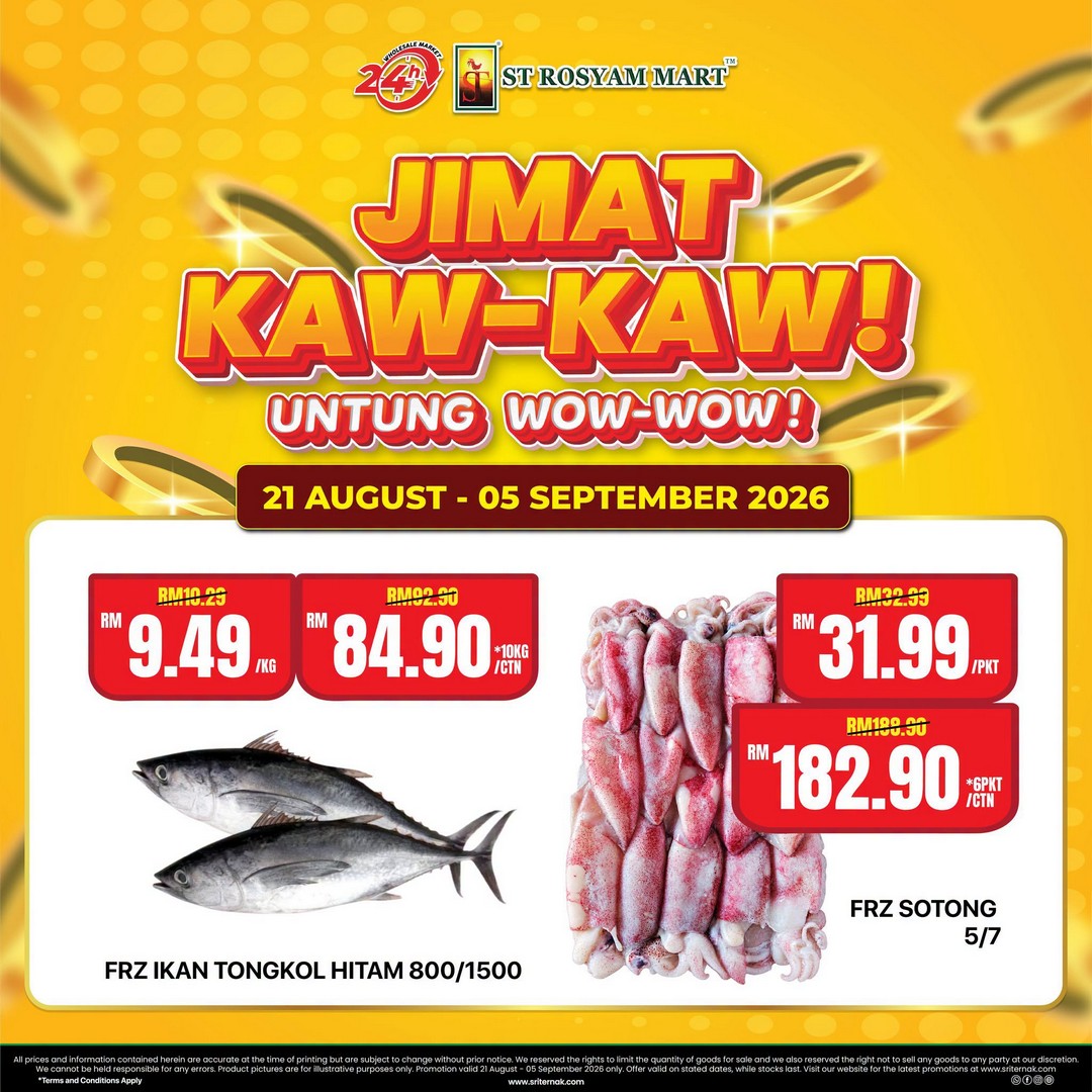 ST-Rosyam-Mart-Payday-Sale-Big-Savings-7 21 August-5 September 2026: ST Rosyam Mart Payday Sale, Big Savings on Food and Daily Essentials at Selected Outlets
