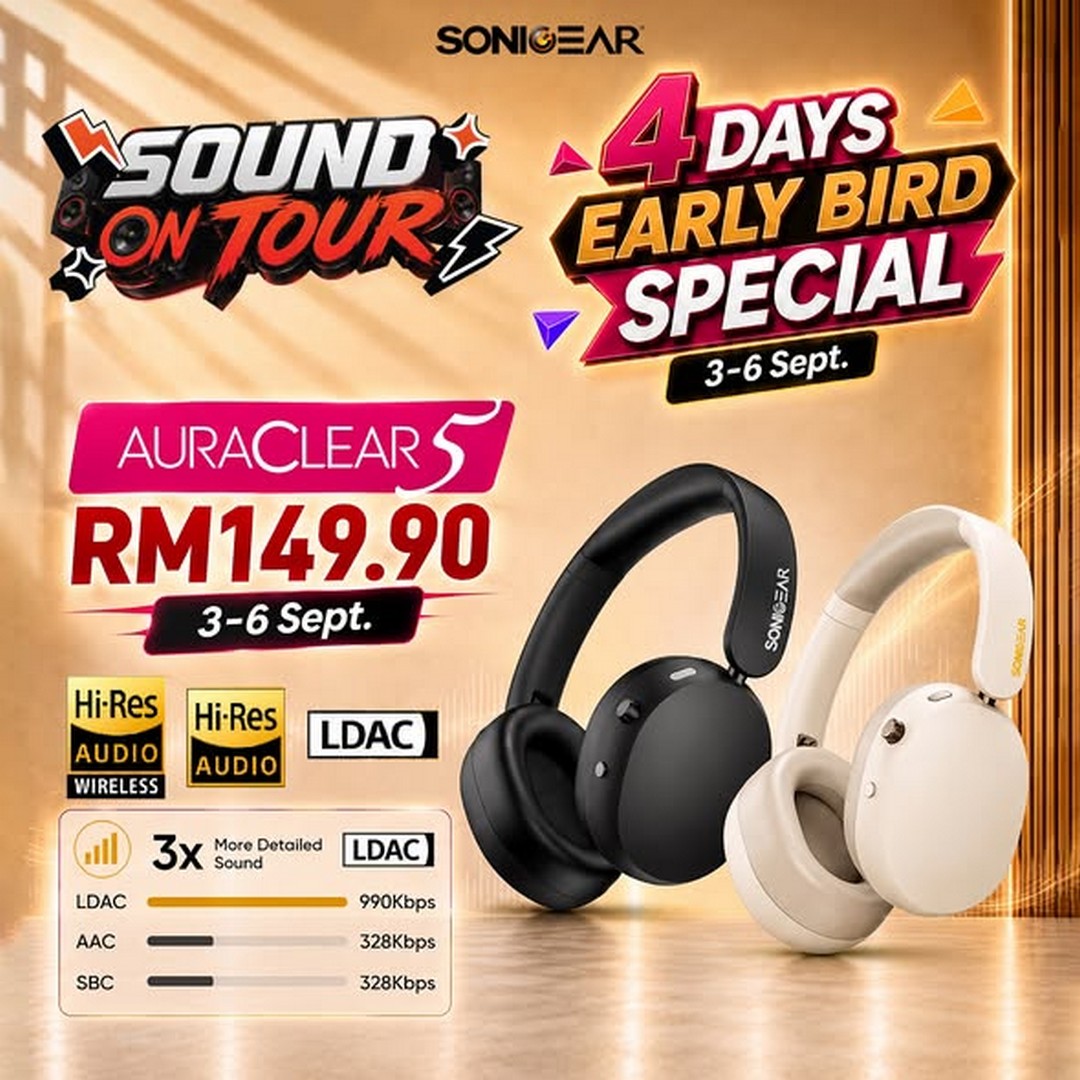 SonicGear-Malaysia-SOUND-ON-TOUR-2026-Roadshow-Promotion-1 3-9 August 2026: SonicGear Malaysia: SOUND ON TOUR 2026 Roadshow Promotion with Up to 60% Rebate, Free Gifts and Exclusive Audio Deals at Sunway Velocity Mall