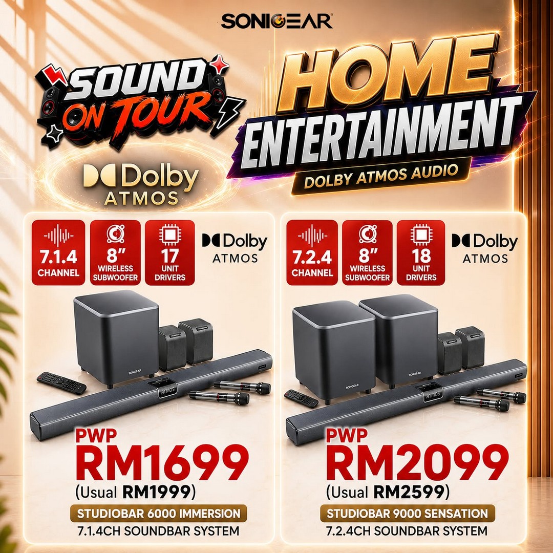 SonicGear-Malaysia-SOUND-ON-TOUR-2026-Roadshow-Promotion-4 3-9 August 2026: SonicGear Malaysia: SOUND ON TOUR 2026 Roadshow Promotion with Up to 60% Rebate, Free Gifts and Exclusive Audio Deals at Sunway Velocity Mall
