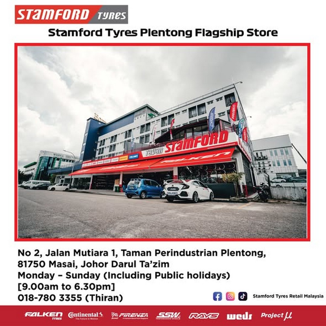 Stamford-Tyres-Retail-Malaysia-National-Month-Bukit-Indah-Soft-Launch-Promotion-2 1-31 August 2026: Stamford Tyres Retail Malaysia: National Month & Bukit Indah Soft Launch Promotion with Falken Buy 2 Free 2 and Up to 50% Off Car Servicing