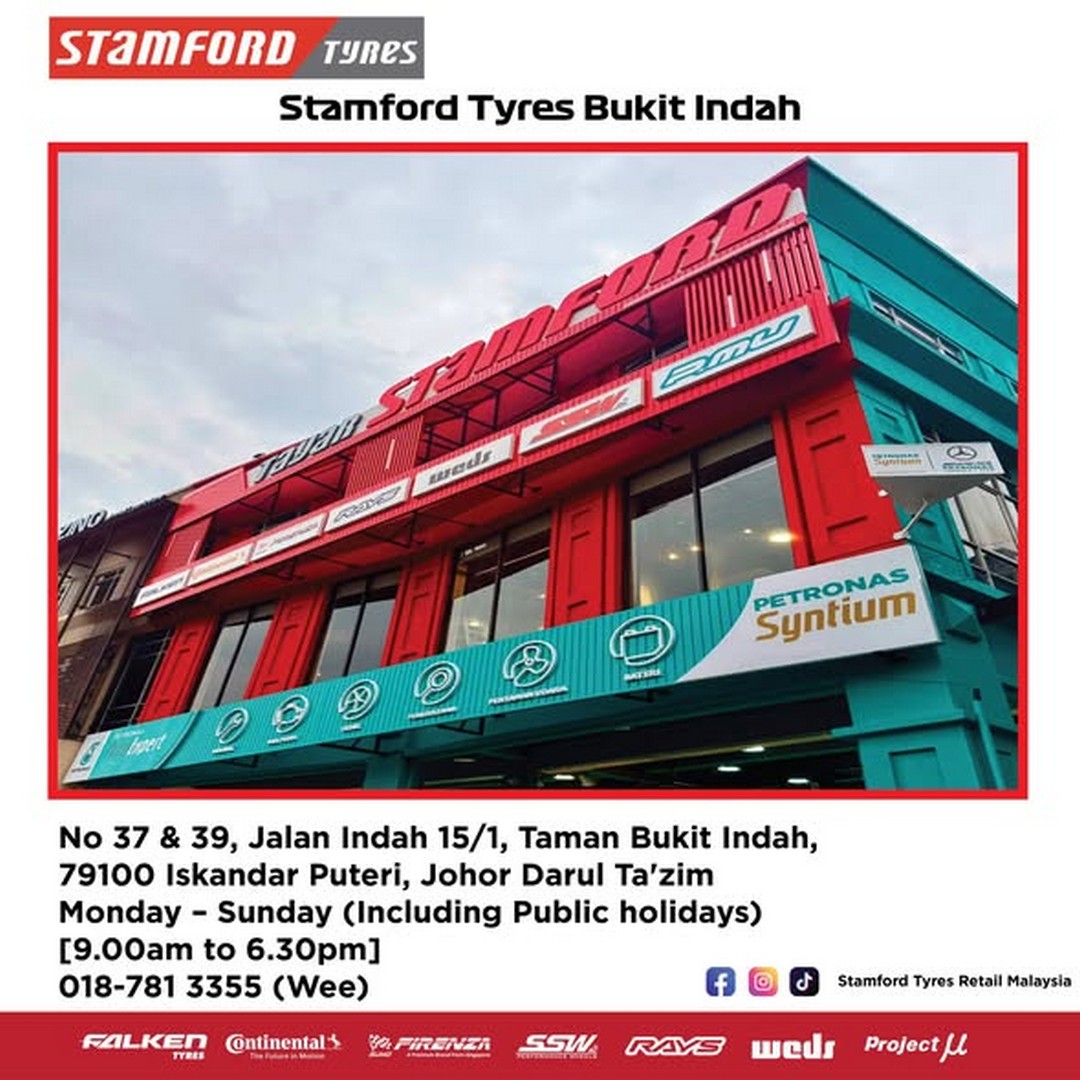Stamford-Tyres-Retail-Malaysia-National-Month-Bukit-Indah-Soft-Launch-Promotion-3 1-31 August 2026: Stamford Tyres Retail Malaysia: National Month & Bukit Indah Soft Launch Promotion with Falken Buy 2 Free 2 and Up to 50% Off Car Servicing