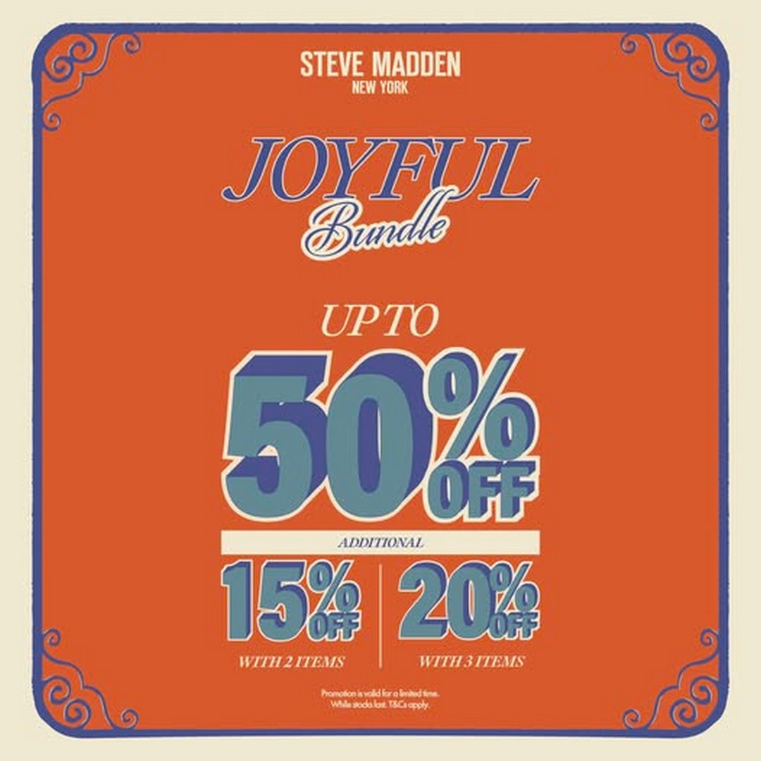 Steve-Madden-Malaysia-Merdeka-Promotion-with-Up-to-50 24 August-6 September 2026: Steve Madden Malaysia: Merdeka Promotion with Up to 50% OFF and Extra Savings at Mitsui Outlet Park KLIA Sepang