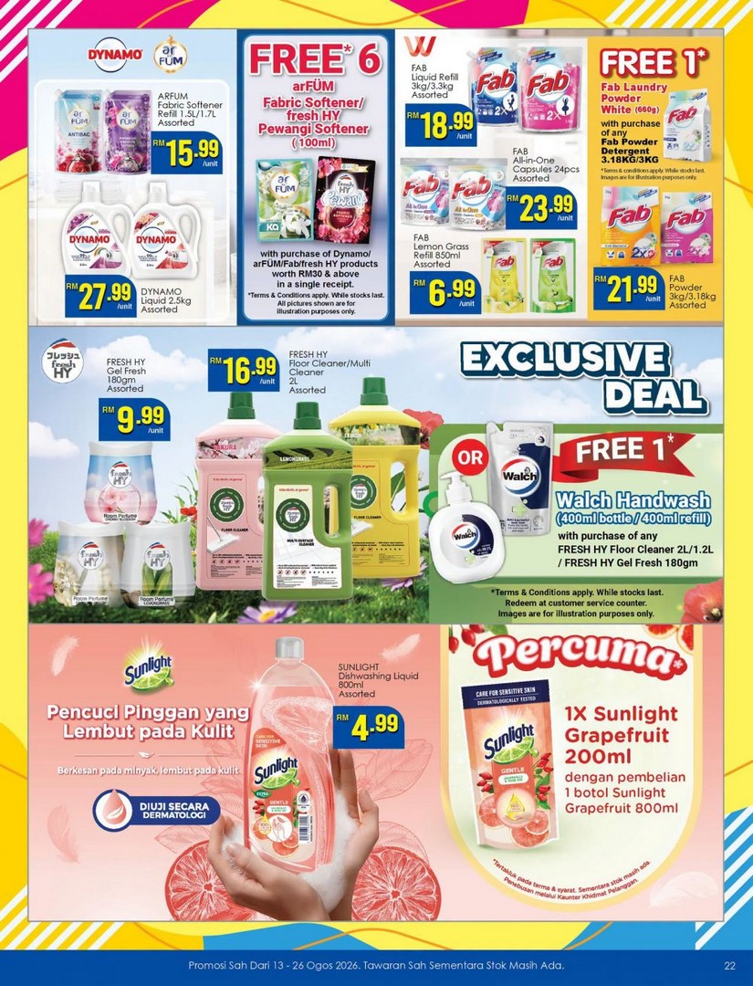 TF-Value-Mart-69th-Anniversary-Grocery-Sale-19 13-26 August 2026: TF Value-Mart, 69th Anniversary Grocery Sale Promotion with Special Savings on Rice, Cooking Oil, Milk, Fruit and Detergent