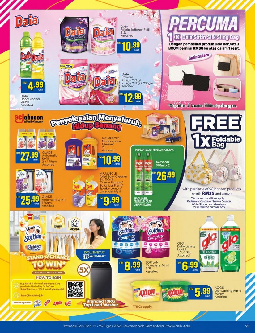 TF-Value-Mart-69th-Anniversary-Grocery-Sale-20 13-26 August 2026: TF Value-Mart, 69th Anniversary Grocery Sale Promotion with Special Savings on Rice, Cooking Oil, Milk, Fruit and Detergent