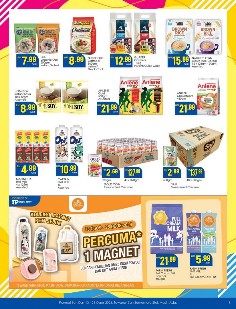 TF-Value-Mart-69th-Anniversary-Grocery-Sale-7 13-26 August 2026: TF Value-Mart, 69th Anniversary Grocery Sale Promotion with Special Savings on Rice, Cooking Oil, Milk, Fruit and Detergent
