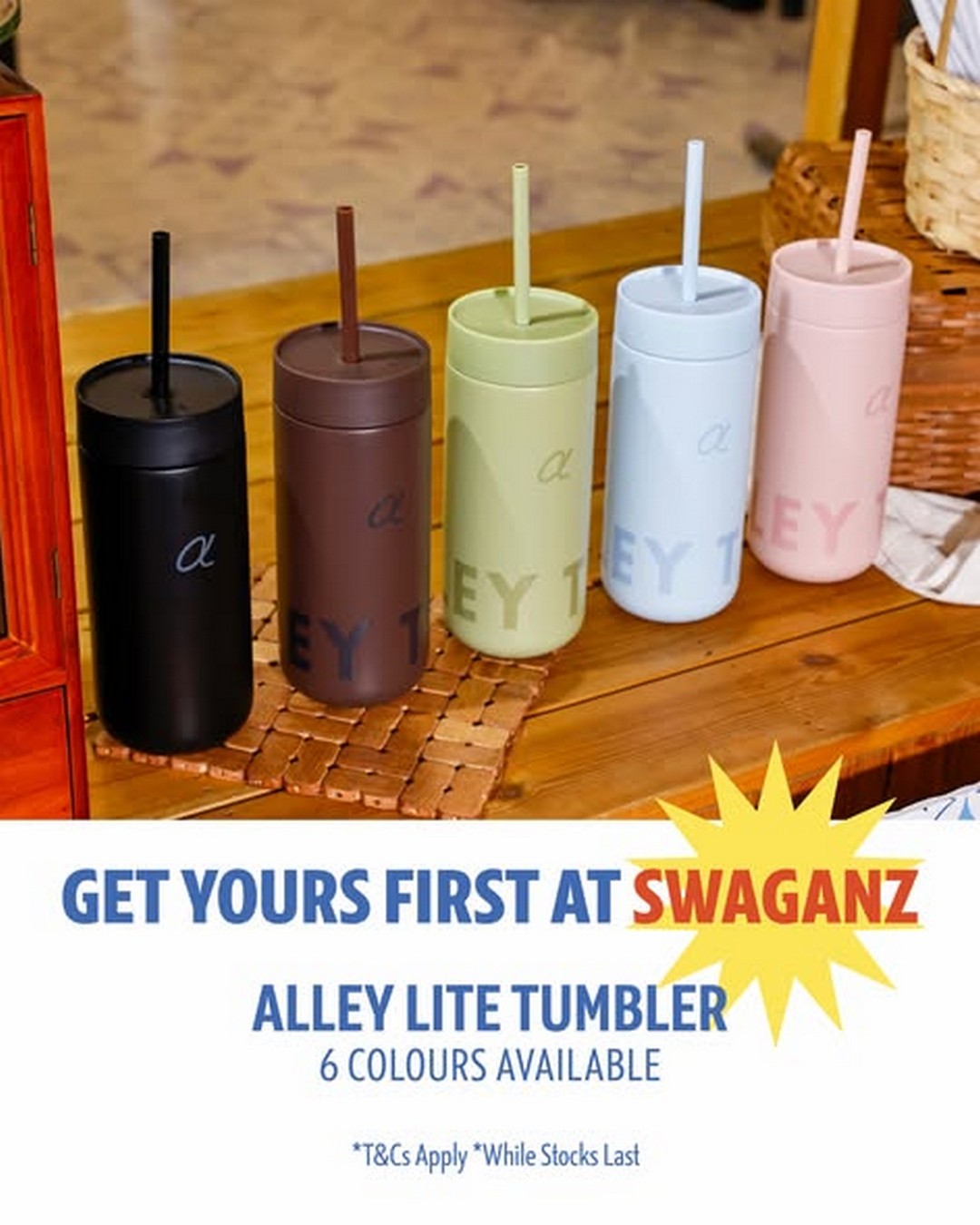 The-Alley-Malaysia-Alley-Lite-Tumbler-Launch-2 21-26 August 2026: The Alley Malaysia: Alley Lite Tumbler Launch and Free Drinks Promotion at Swaganz × The Alley Pop-Up Booth, Ipoh Parade