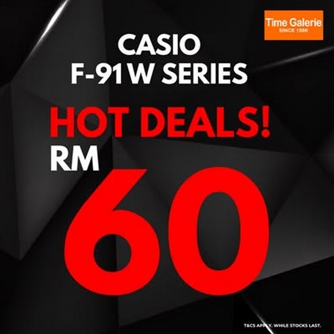 Time-Galerie-CASIO-G-SHOCK-Exclusive-Sale-2 14 August-6 September 2026: Time Galerie: CASIO G-SHOCK Exclusive Sale Promotion with Up to 60% Off and Watches from RM60