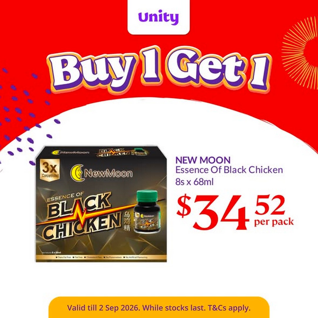 Unity-Pharmacy-Buy-1-Get-1-Promotion-on-Health-Wellness-1 Now till 2 September 2026: Unity Pharmacy: Buy 1 Get 1 Promotion on Health, Wellness and Personal Care Essentials Plus Up to 30% OFF