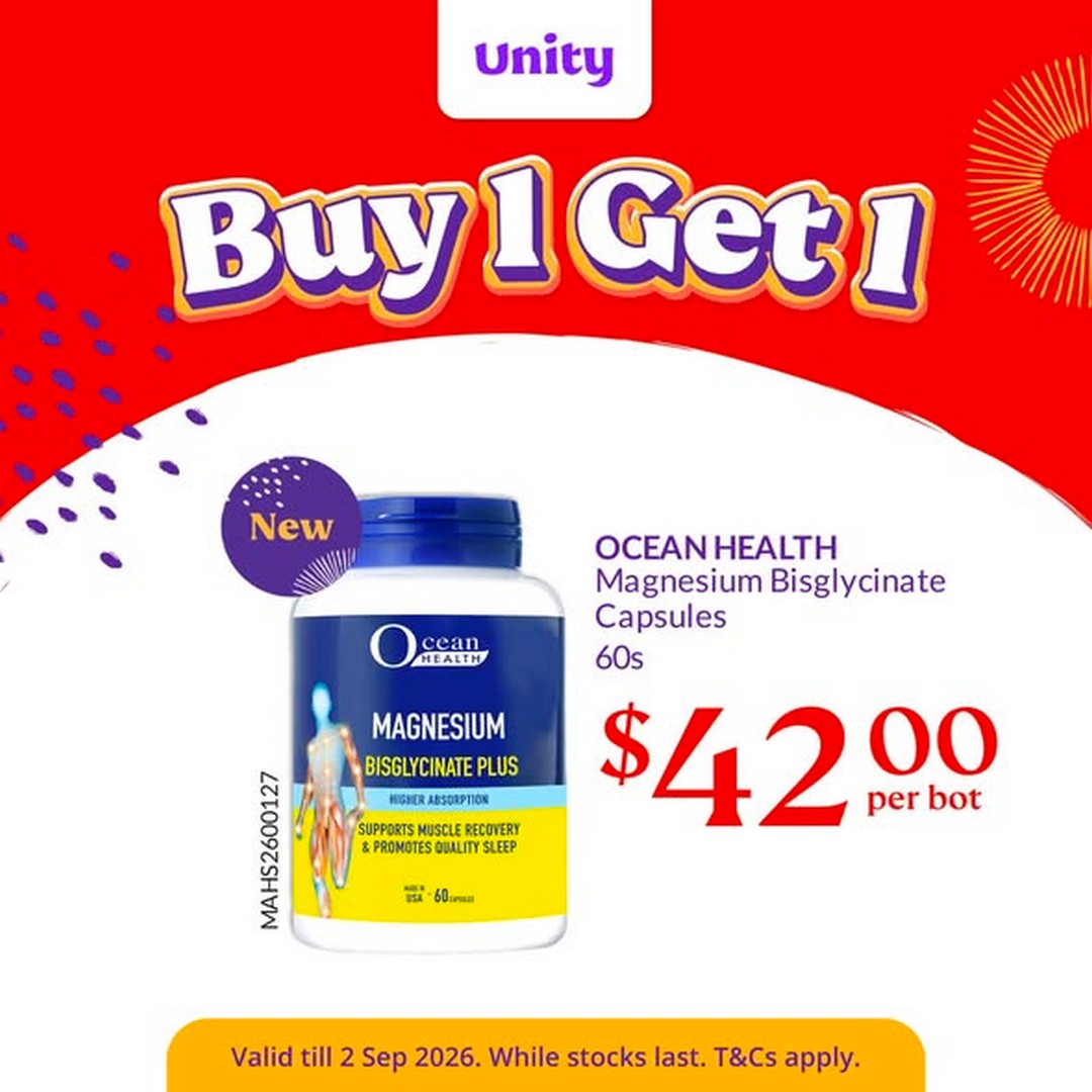 Unity-Pharmacy-Buy-1-Get-1-Promotion-on-Health-Wellness-3 Now till 2 September 2026: Unity Pharmacy: Buy 1 Get 1 Promotion on Health, Wellness and Personal Care Essentials Plus Up to 30% OFF
