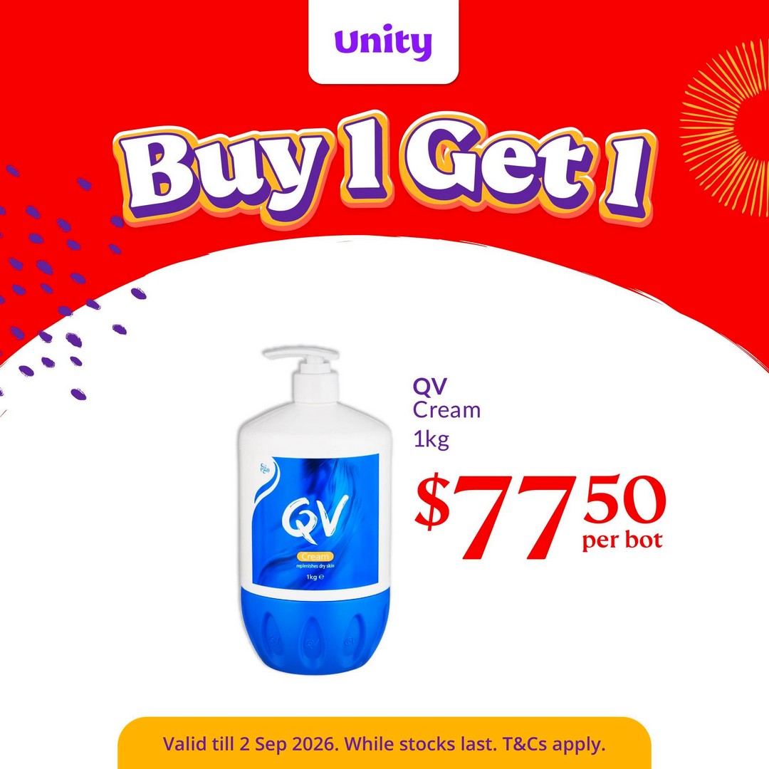 Unity-Pharmacy-Buy-1-Get-1-Promotion-on-Health-Wellness-7 Now till 2 September 2026: Unity Pharmacy: Buy 1 Get 1 Promotion on Health, Wellness and Personal Care Essentials Plus Up to 30% OFF