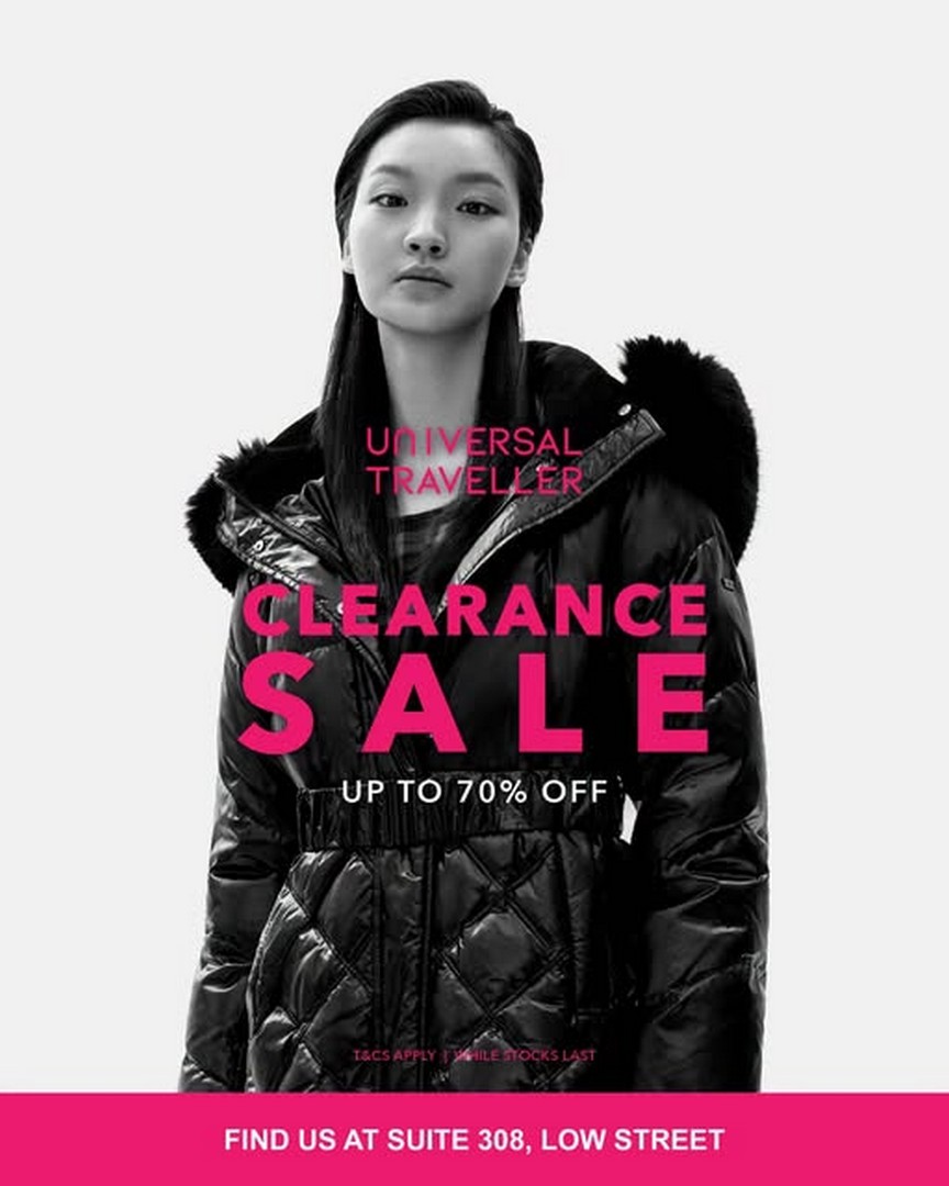 Universal-Traveller-Special-Sale-with-Up-to-70-Savings 28 August-16 September 2026: Universal Traveller: Special Sale with Up to 70% Savings on Selected Items at Johor Premium Outlets