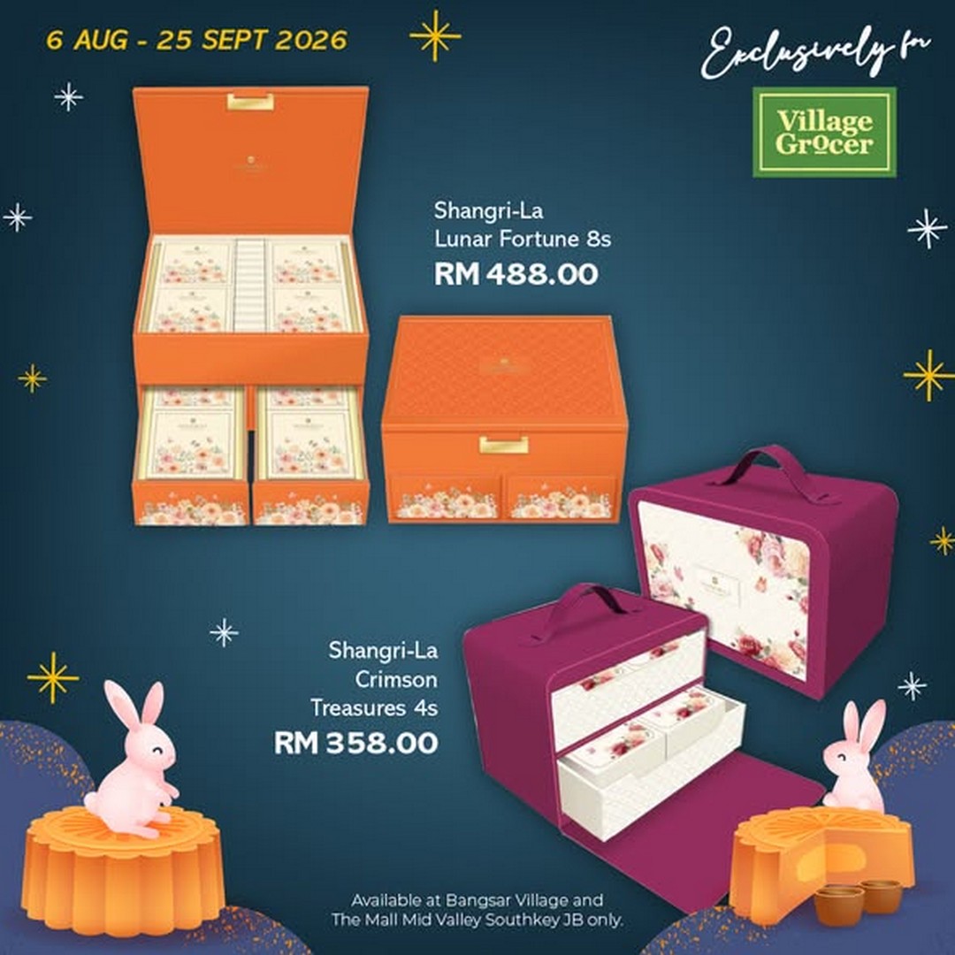 Village-Grocer-Mid-Autumn-Mooncake-Fair-Promotion-1 6 August-25 September 2026: Village Grocer: Mid-Autumn Mooncake Fair Promotion with RM10 Off, RM5 Off and Free Delivery