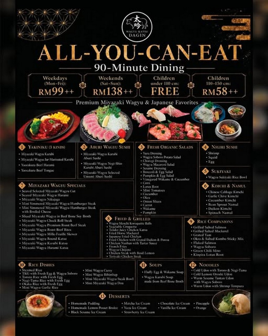Wagyu-Katsu-Dagin-Unlimited-Miyazaki-Wagyu-and-Japanese 19 August 2026 onwards: Wagyu Katsu Dagin: Unlimited Miyazaki Wagyu and Japanese Favourites from RM99++: Promotion