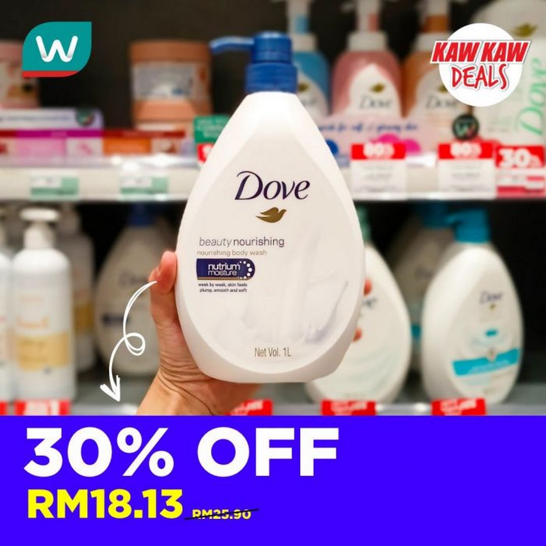 Watsons-Malaysia-Unilever-Fair-Up-to-50-OFF-Promotion-3 13-17 August 2026: Watsons Malaysia: Unilever Fair Up to 50% OFF Promotion on Everyday Personal Care Essentials