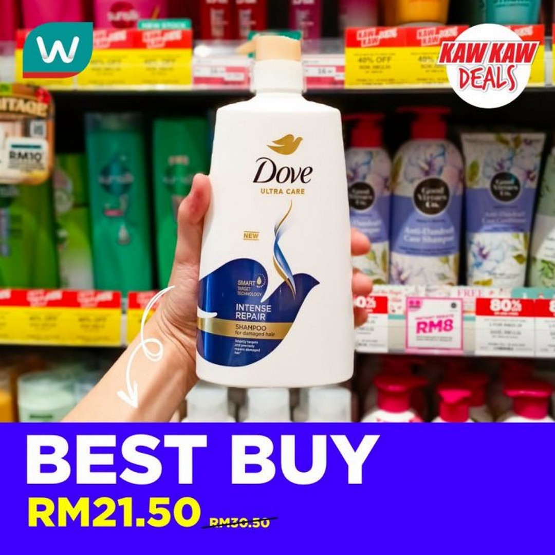 Watsons-Malaysia-Unilever-Fair-Up-to-50-OFF-Promotion-4 13-17 August 2026: Watsons Malaysia: Unilever Fair Up to 50% OFF Promotion on Everyday Personal Care Essentials