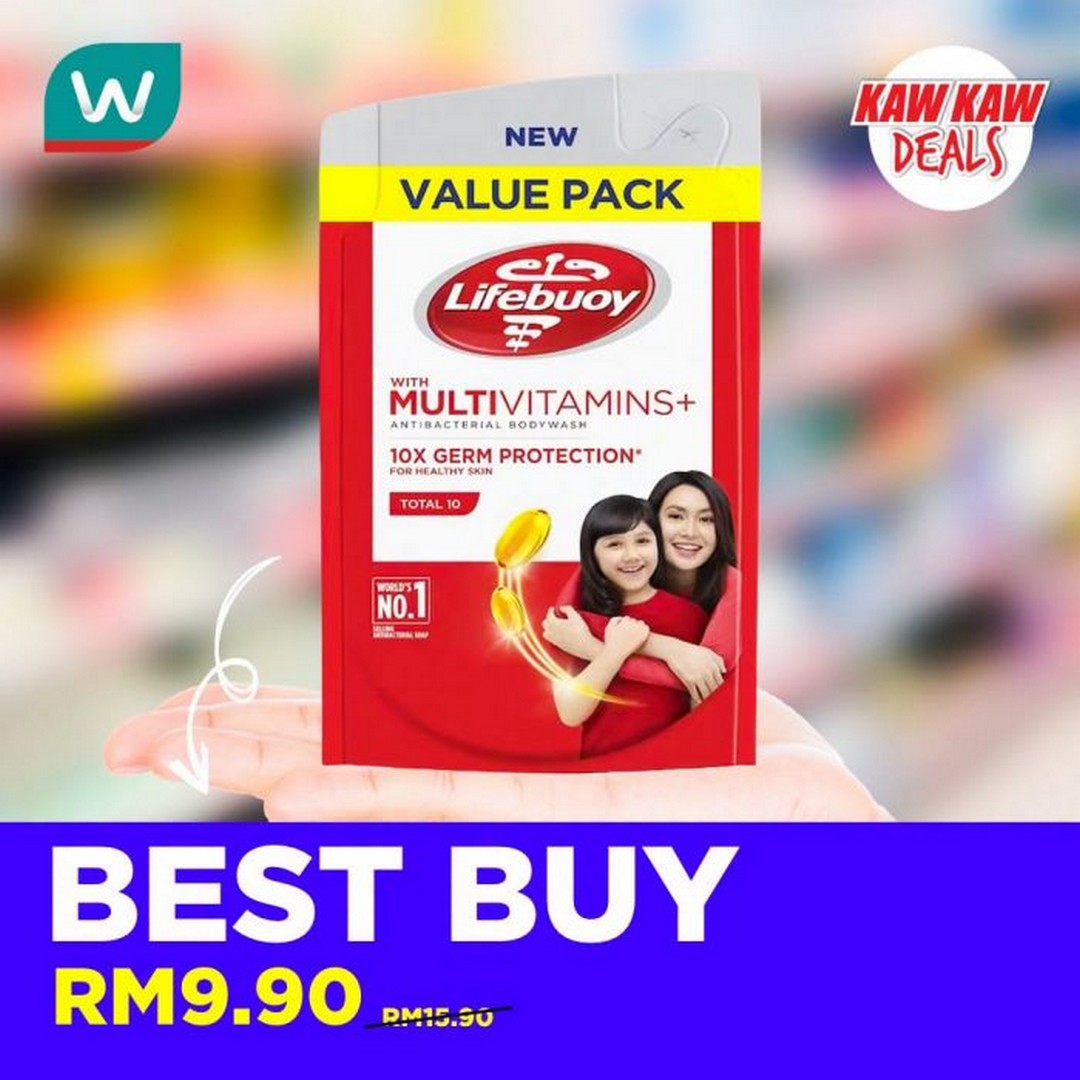 Watsons-Malaysia-Unilever-Fair-Up-to-50-OFF-Promotion-6 13-17 August 2026: Watsons Malaysia: Unilever Fair Up to 50% OFF Promotion on Everyday Personal Care Essentials