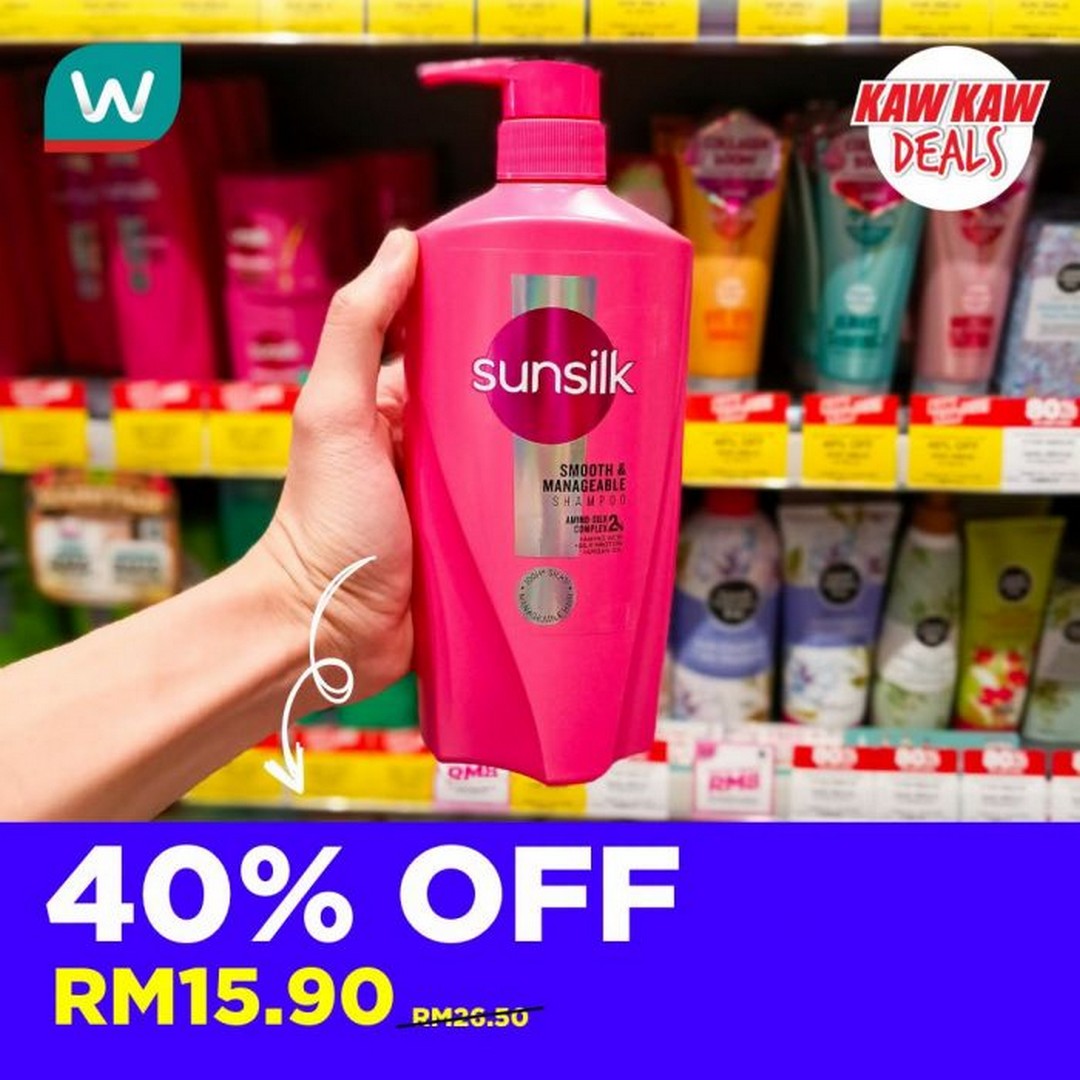 Watsons-Malaysia-Unilever-Fair-Up-to-50-OFF-Promotion-7 13-17 August 2026: Watsons Malaysia: Unilever Fair Up to 50% OFF Promotion on Everyday Personal Care Essentials