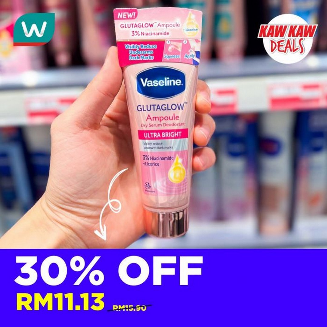 Watsons-Malaysia-Unilever-Fair-Up-to-50-OFF-Promotion-8 13-17 August 2026: Watsons Malaysia: Unilever Fair Up to 50% OFF Promotion on Everyday Personal Care Essentials