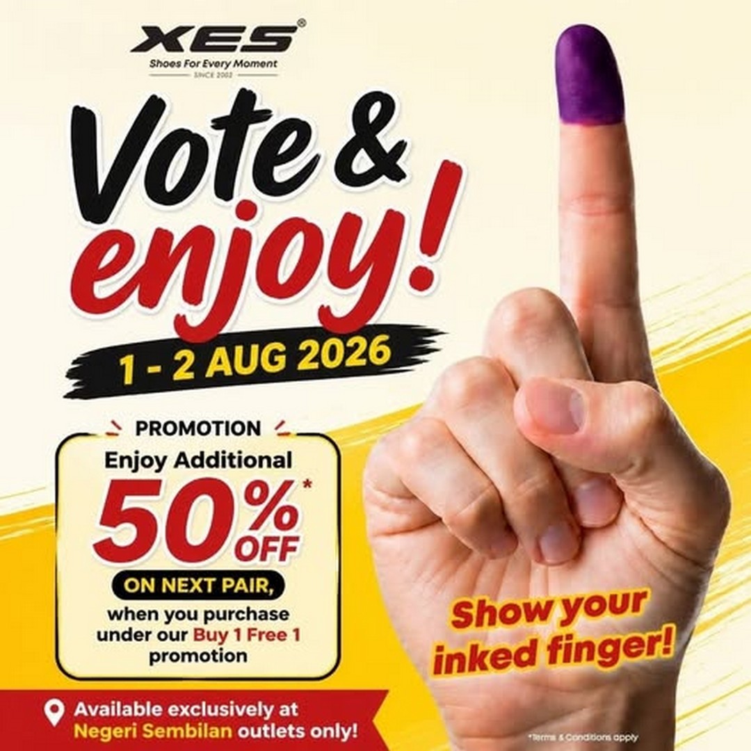 XES-Shoes-Special-Buy-1-Free-1-Sale-With-Extra-50-OFF 1-2 August 2026: XES Shoes, Special Buy 1 Free 1 Sale With Extra 50% OFF For Inked Customers