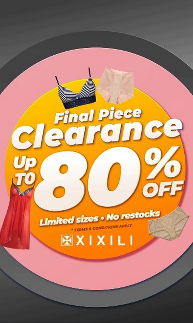 XIXILI-Online-Exclusive-Final-Piece-Clearance-Sale 7-13 August 2026: XIXILI Online Exclusive Final Piece Clearance Sale, Buy More Save More Deals and Shopee PayLater Savings