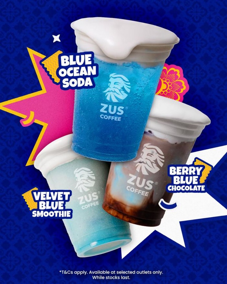 ZUS-Coffee-Merdeka-x-Mamee-Monster-Series-Promotion-1 17 August 2026 onwards: ZUS Coffee: Merdeka x Mamee Monster Series Promotion with Limited-Edition Blue Drinks and Two-in-One Cups