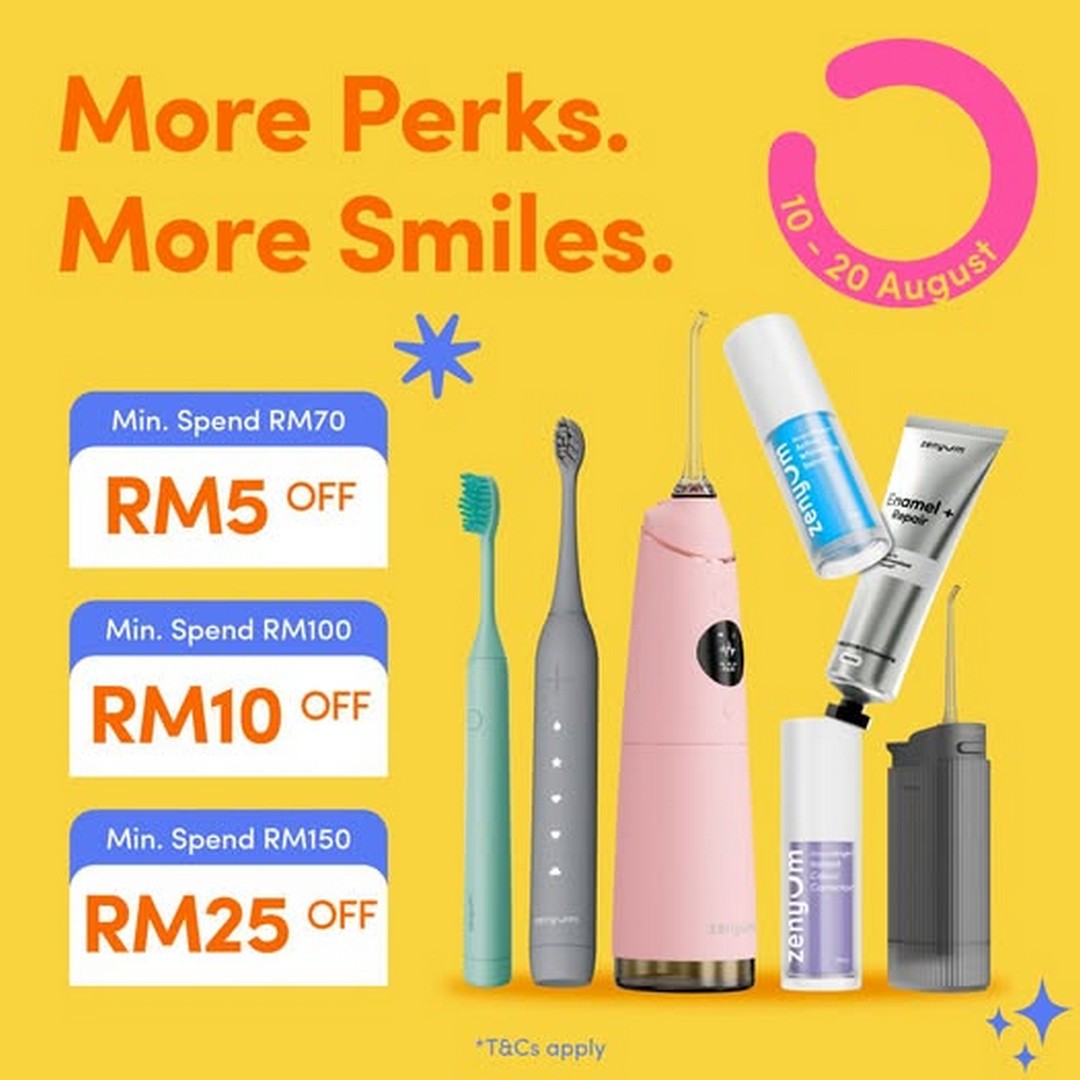 Zenyum-Malaysia-Smile-Essentials-Voucher-Savings-Promotion 10-20 August 2026: Zenyum Malaysia: Smile Essentials Voucher Savings Promotion with Up to RM25 Off