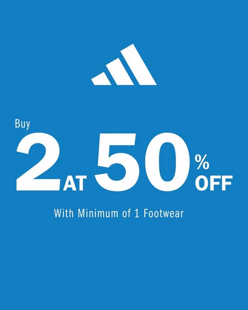 adidas-Outlet-Store-at-Johor-Premium-Outlets 25-31 August 2026: adidas Outlet Store at Johor Premium Outlets: 50% Savings on 2 Selected Items Sale