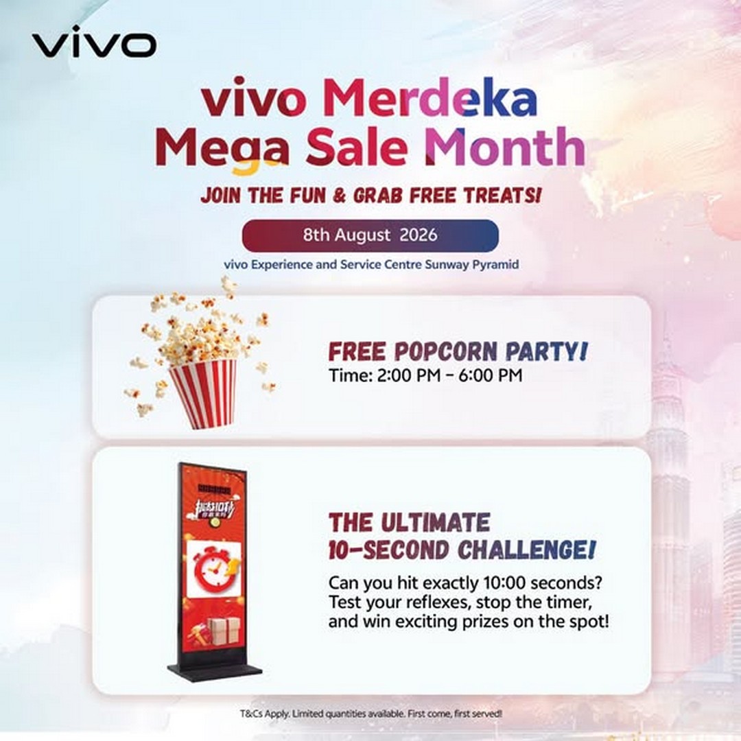 vivo-Malaysia-Merdeka-Promotion-at-Sunway-Pyramid-3 8-31 August 2026: vivo Malaysia Merdeka Promotion at Sunway Pyramid – Exclusive Smartphone Deals, Free Gifts and In-Store Activities