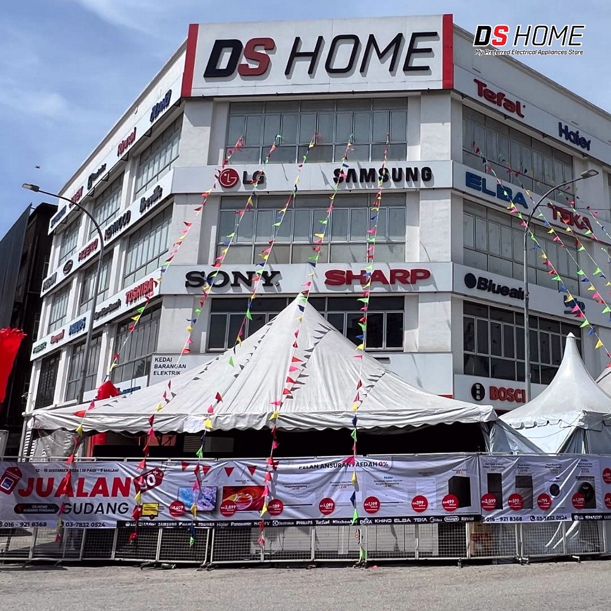 1-1 24–27 September 2026: DS Home Warehouse Sale, Up to 90% Off TVs, Fridges, Washers & Air Conditioners, Early Bird Deals in Subang Perdana