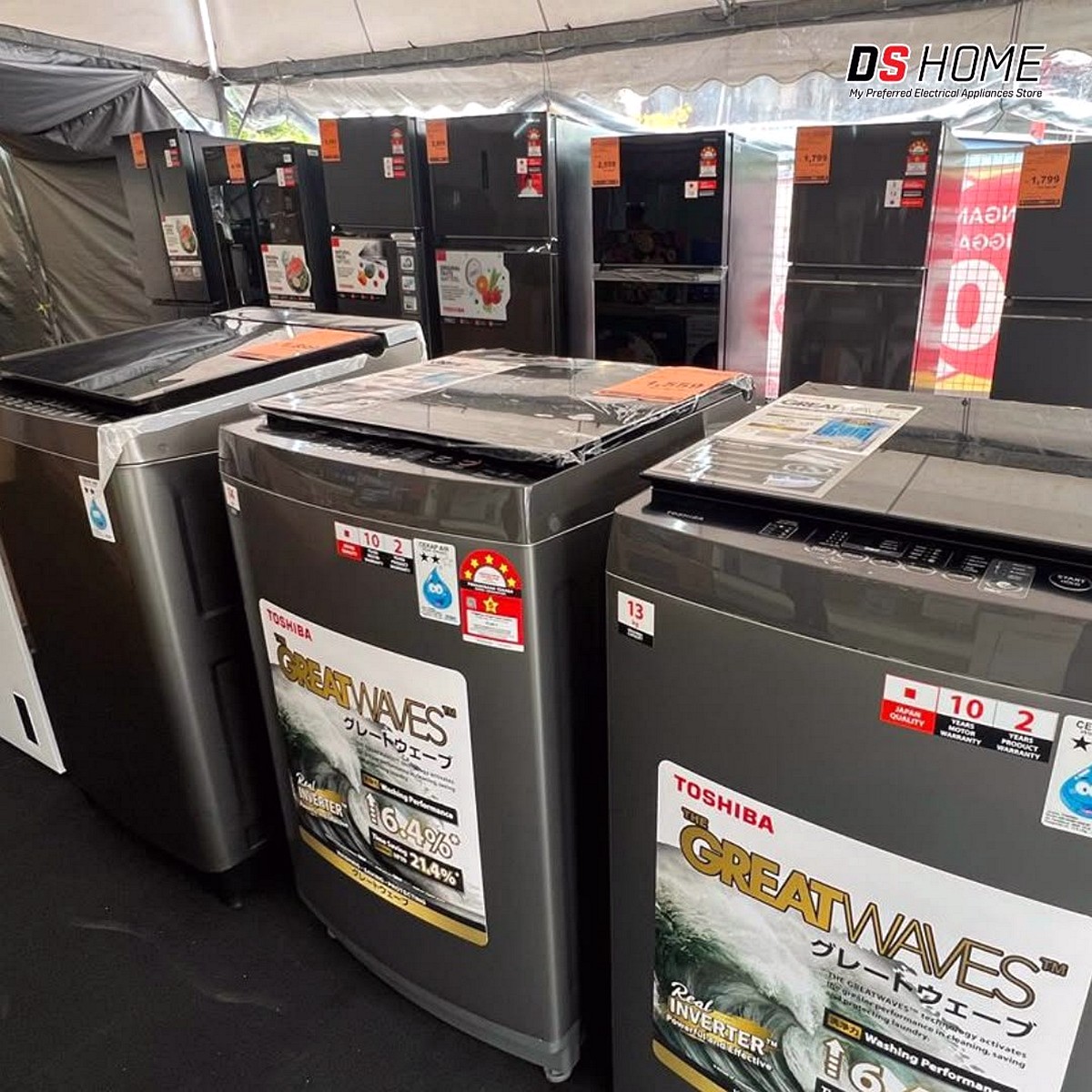 10 24–27 September 2026: DS Home Warehouse Sale, Up to 90% Off TVs, Fridges, Washers & Air Conditioners, Early Bird Deals in Subang Perdana