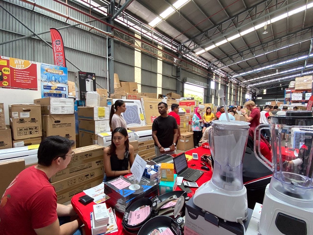13 24–27 September 2026: DS Home Warehouse Sale, Up to 90% Off TVs, Fridges, Washers & Air Conditioners, Early Bird Deals in Subang Perdana