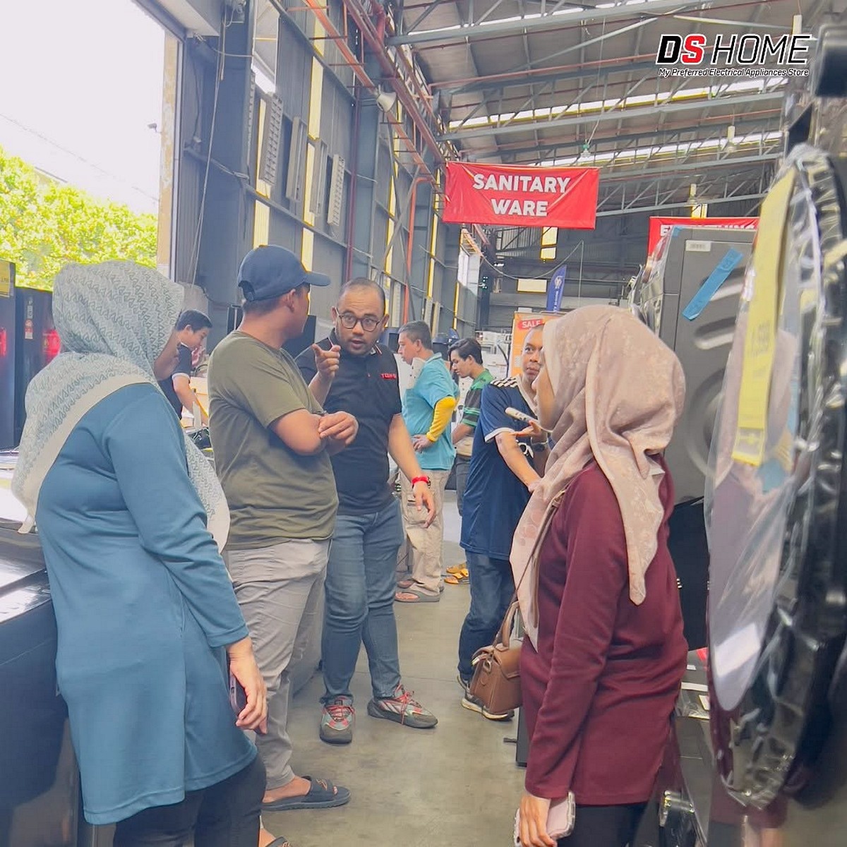 24 24–27 September 2026: DS Home Warehouse Sale, Up to 90% Off TVs, Fridges, Washers & Air Conditioners, Early Bird Deals in Subang Perdana