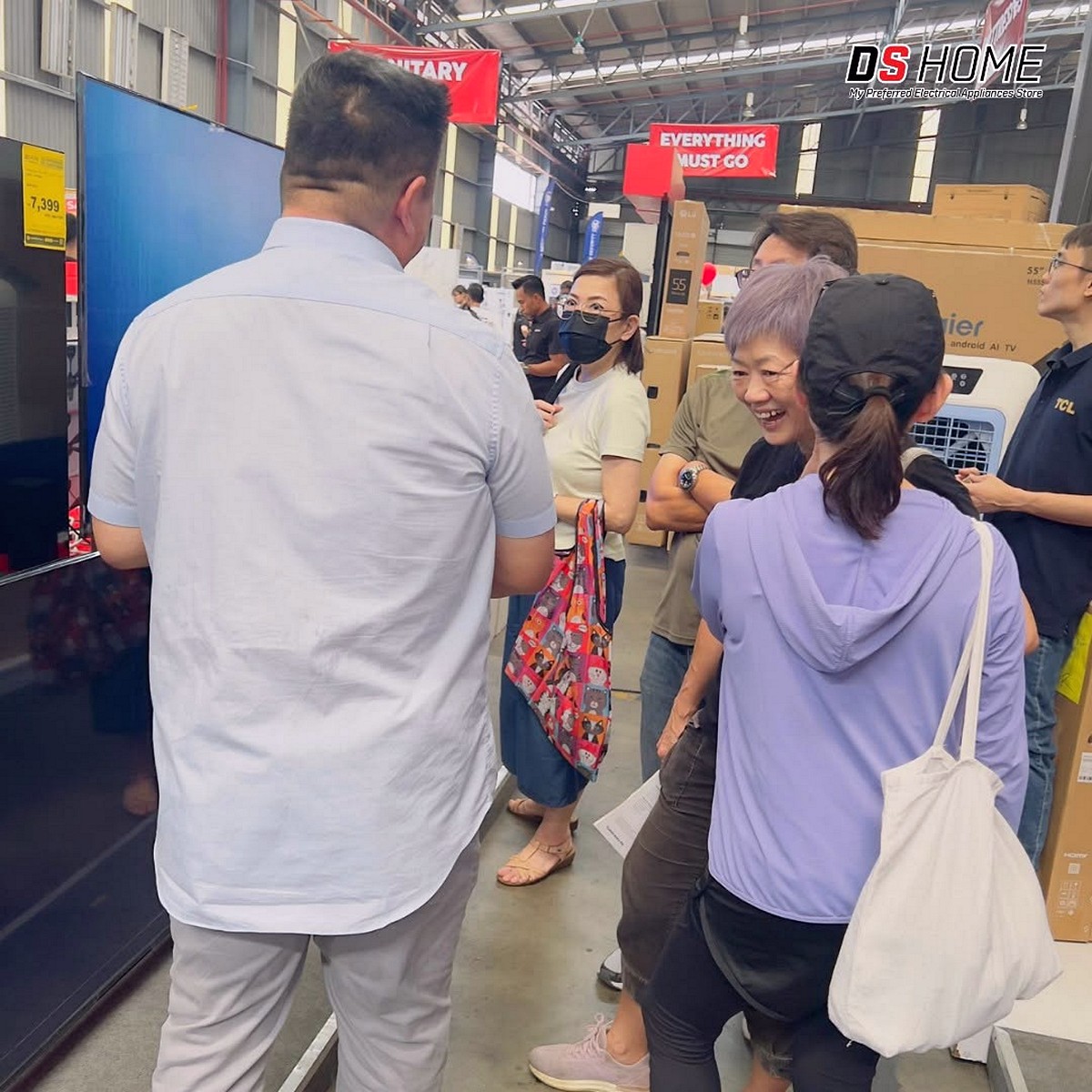 25 24–27 September 2026: DS Home Warehouse Sale, Up to 90% Off TVs, Fridges, Washers & Air Conditioners, Early Bird Deals in Subang Perdana