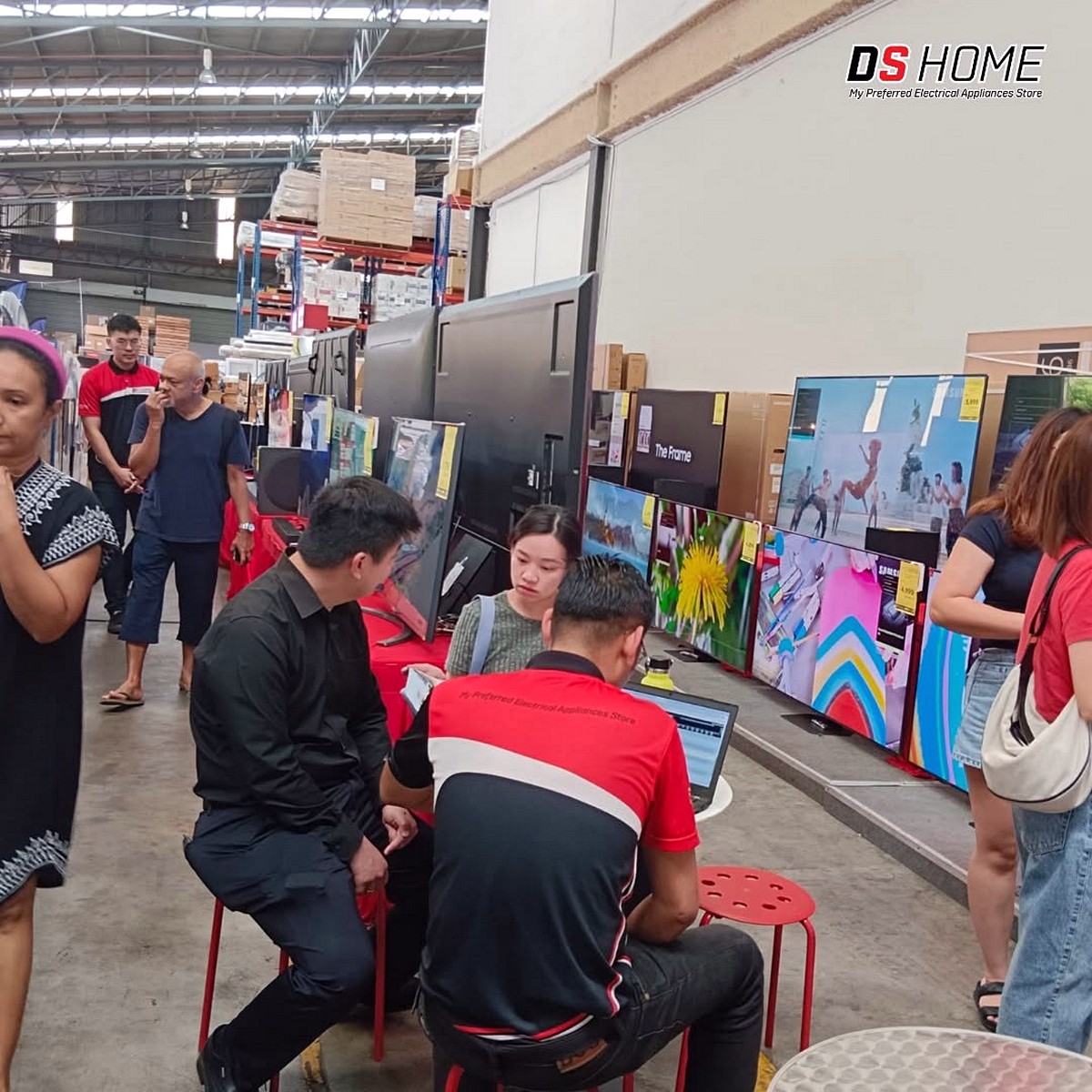 26 24–27 September 2026: DS Home Warehouse Sale, Up to 90% Off TVs, Fridges, Washers & Air Conditioners, Early Bird Deals in Subang Perdana