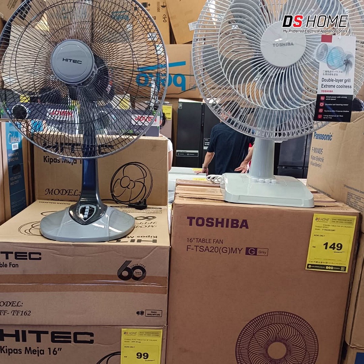 38 24–27 September 2026: DS Home Warehouse Sale, Up to 90% Off TVs, Fridges, Washers & Air Conditioners, Early Bird Deals in Subang Perdana