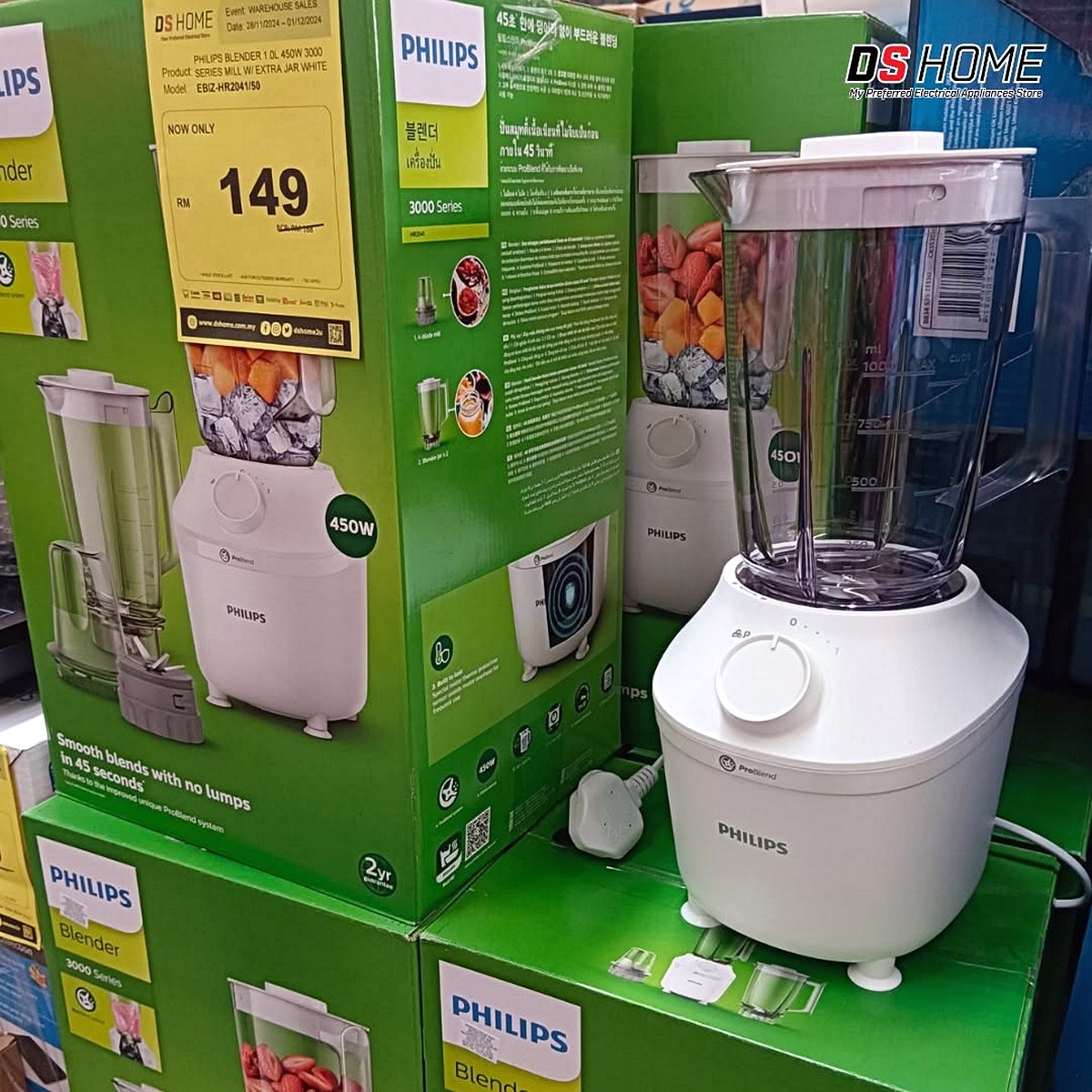 39 24–27 September 2026: DS Home Warehouse Sale, Up to 90% Off TVs, Fridges, Washers & Air Conditioners, Early Bird Deals in Subang Perdana