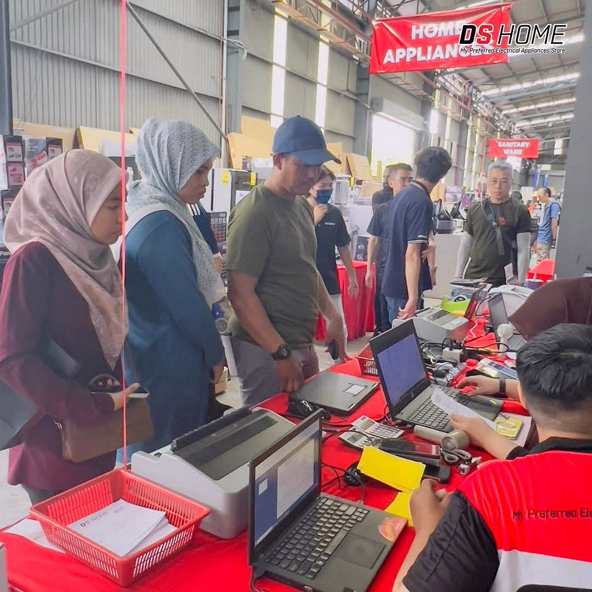 55 24–27 September 2026: DS Home Warehouse Sale, Up to 90% Off TVs, Fridges, Washers & Air Conditioners, Early Bird Deals in Subang Perdana