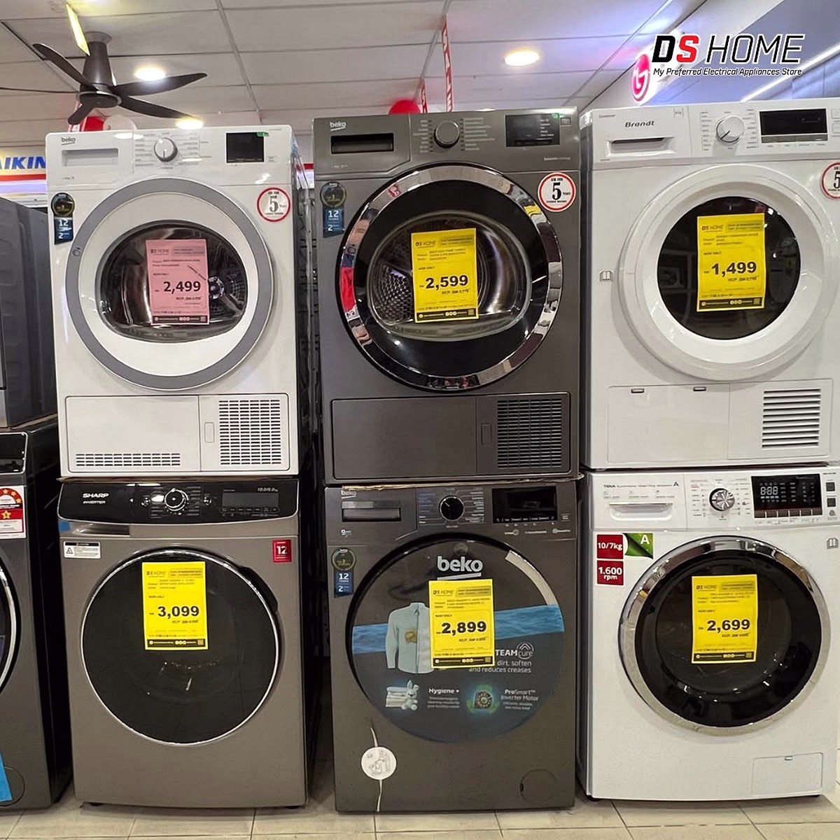 56 24–27 September 2026: DS Home Warehouse Sale, Up to 90% Off TVs, Fridges, Washers & Air Conditioners, Early Bird Deals in Subang Perdana