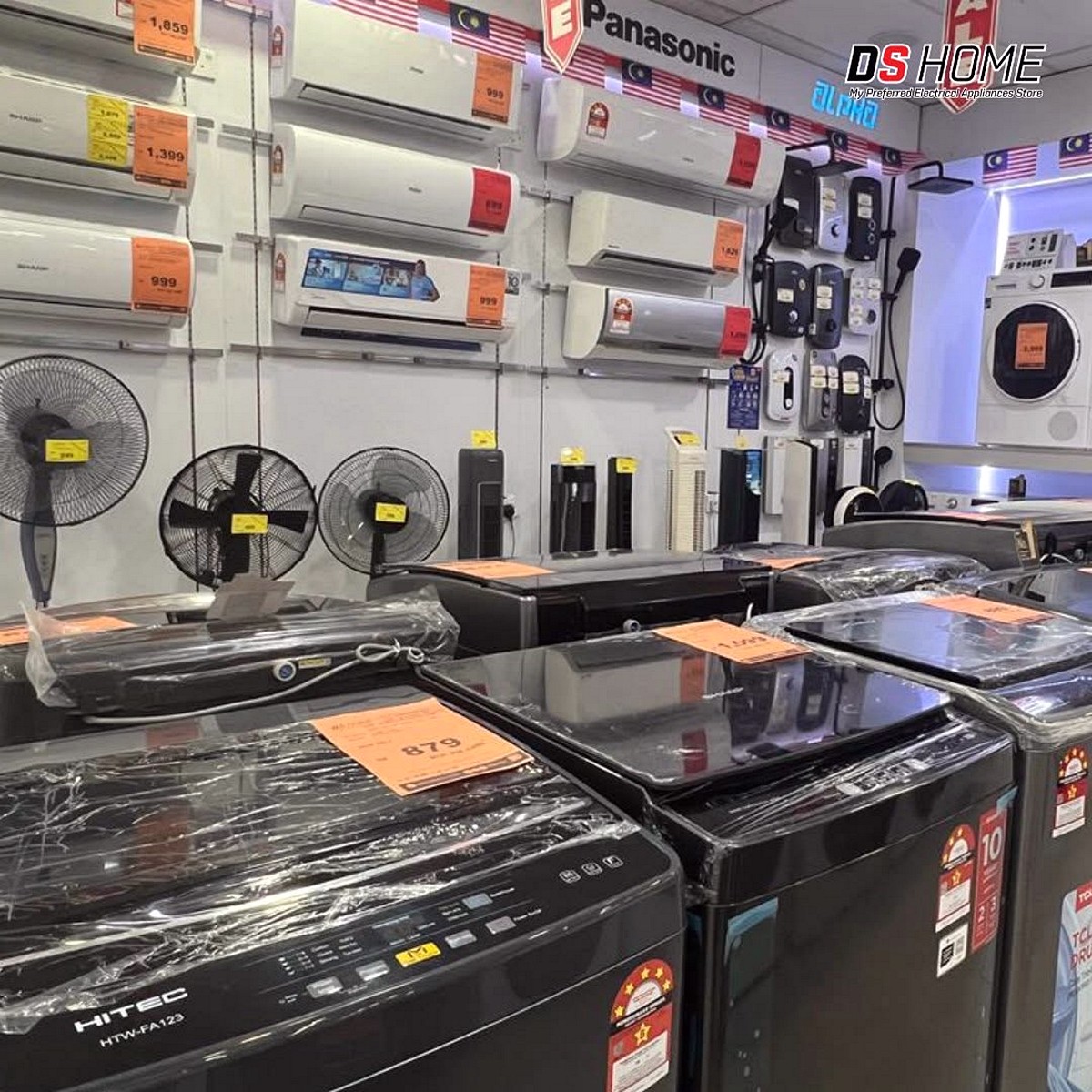 6-1 24–27 September 2026: DS Home Warehouse Sale, Up to 90% Off TVs, Fridges, Washers & Air Conditioners, Early Bird Deals in Subang Perdana