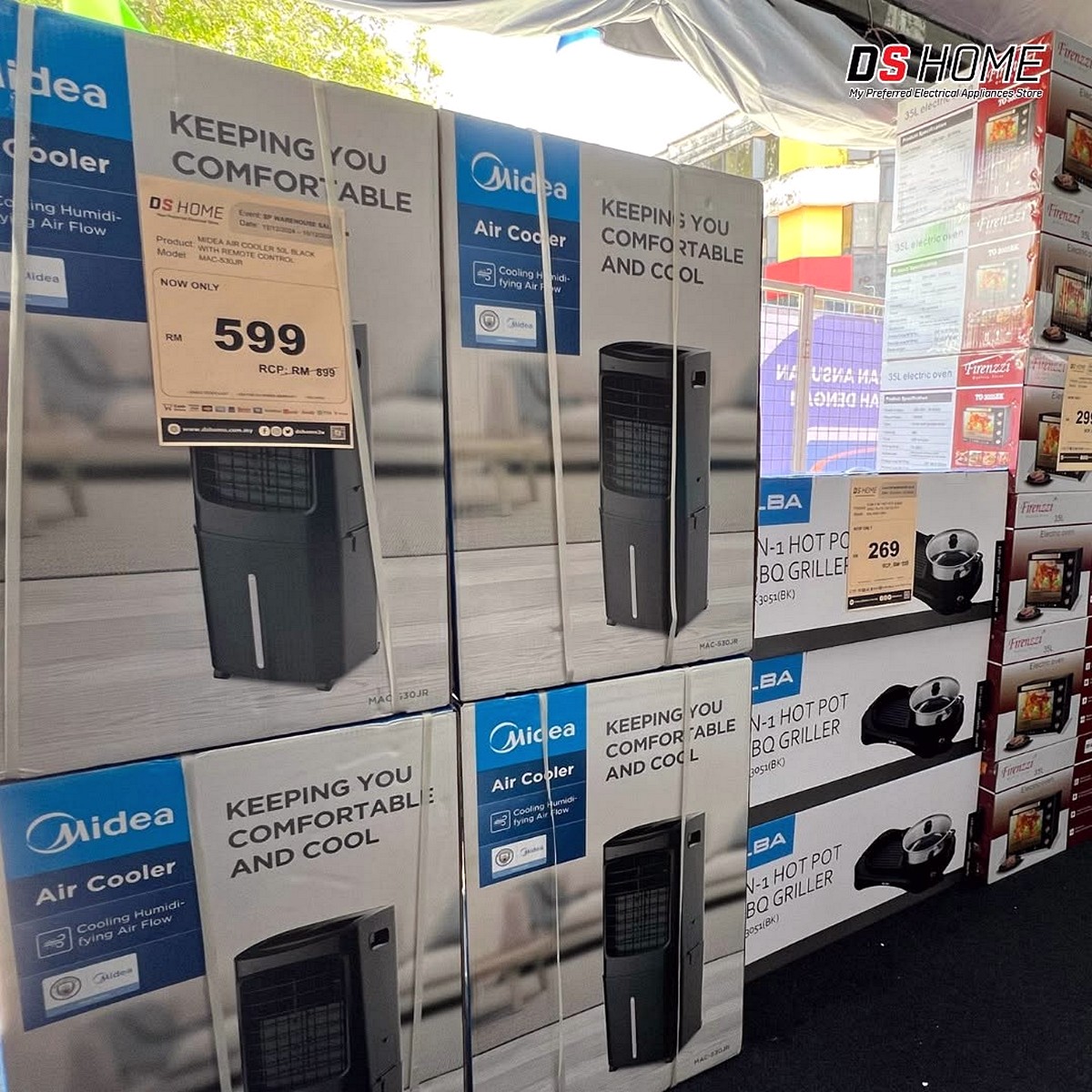 61 24–27 September 2026: DS Home Warehouse Sale, Up to 90% Off TVs, Fridges, Washers & Air Conditioners, Early Bird Deals in Subang Perdana