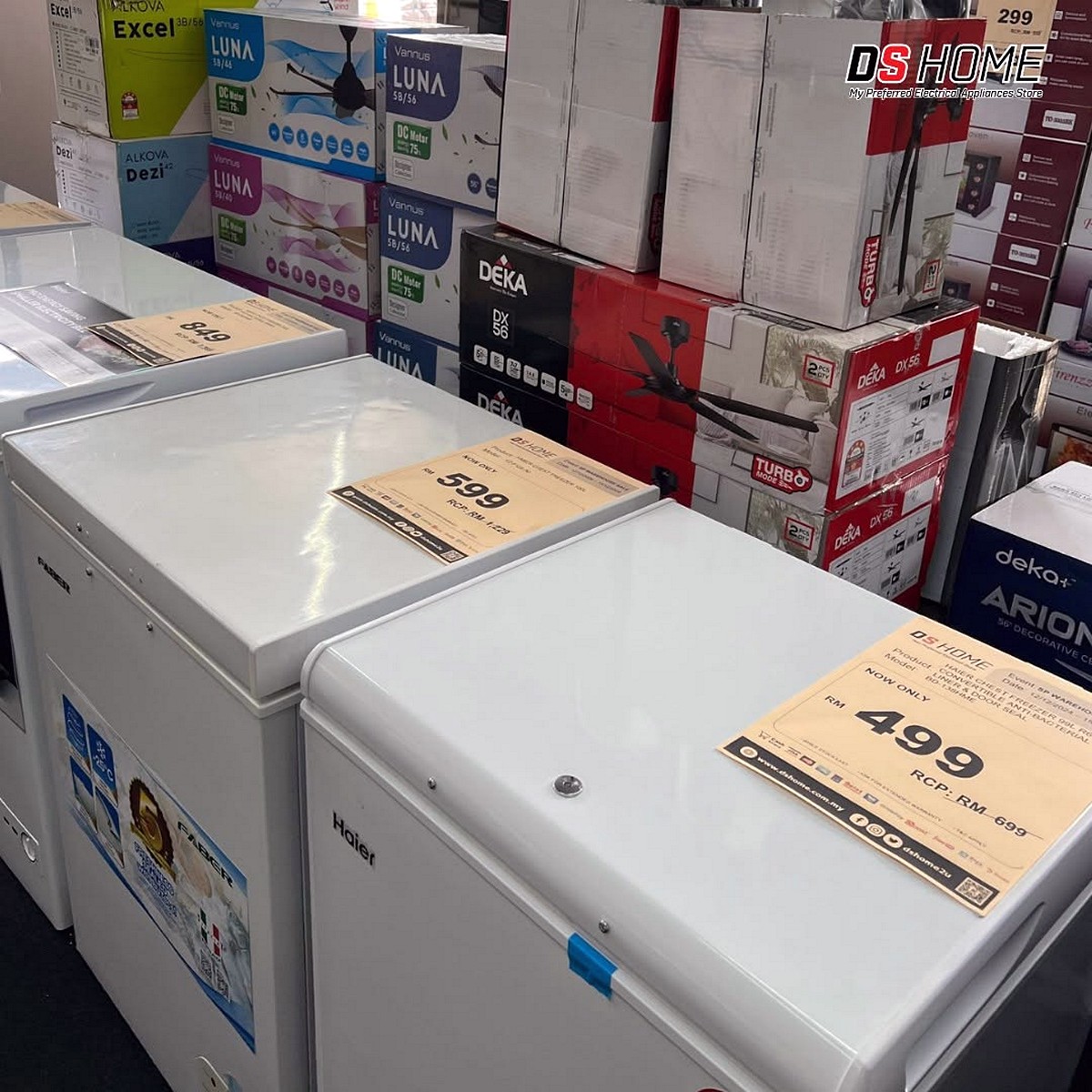 62 24–27 September 2026: DS Home Warehouse Sale, Up to 90% Off TVs, Fridges, Washers & Air Conditioners, Early Bird Deals in Subang Perdana