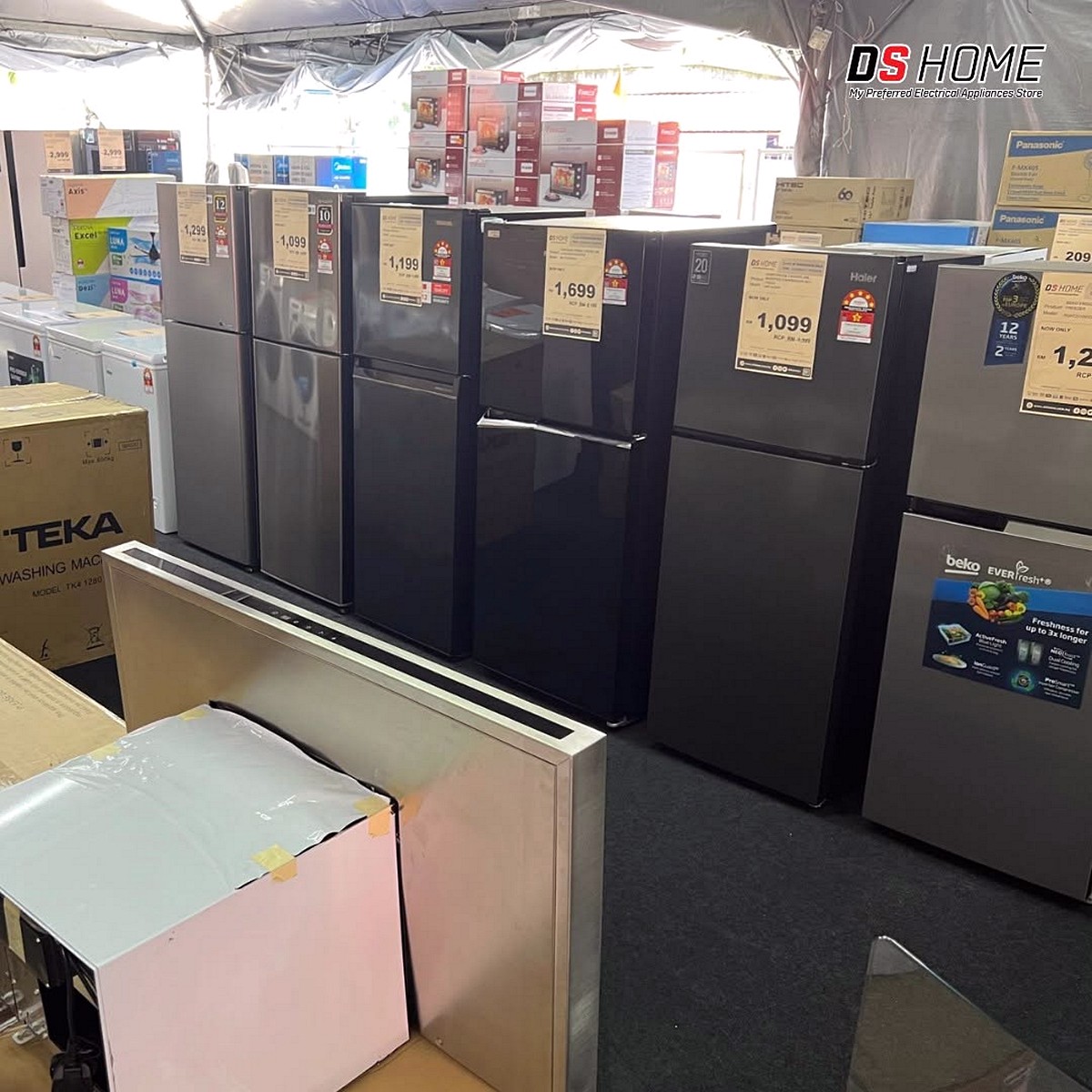 63 24–27 September 2026: DS Home Warehouse Sale, Up to 90% Off TVs, Fridges, Washers & Air Conditioners, Early Bird Deals in Subang Perdana