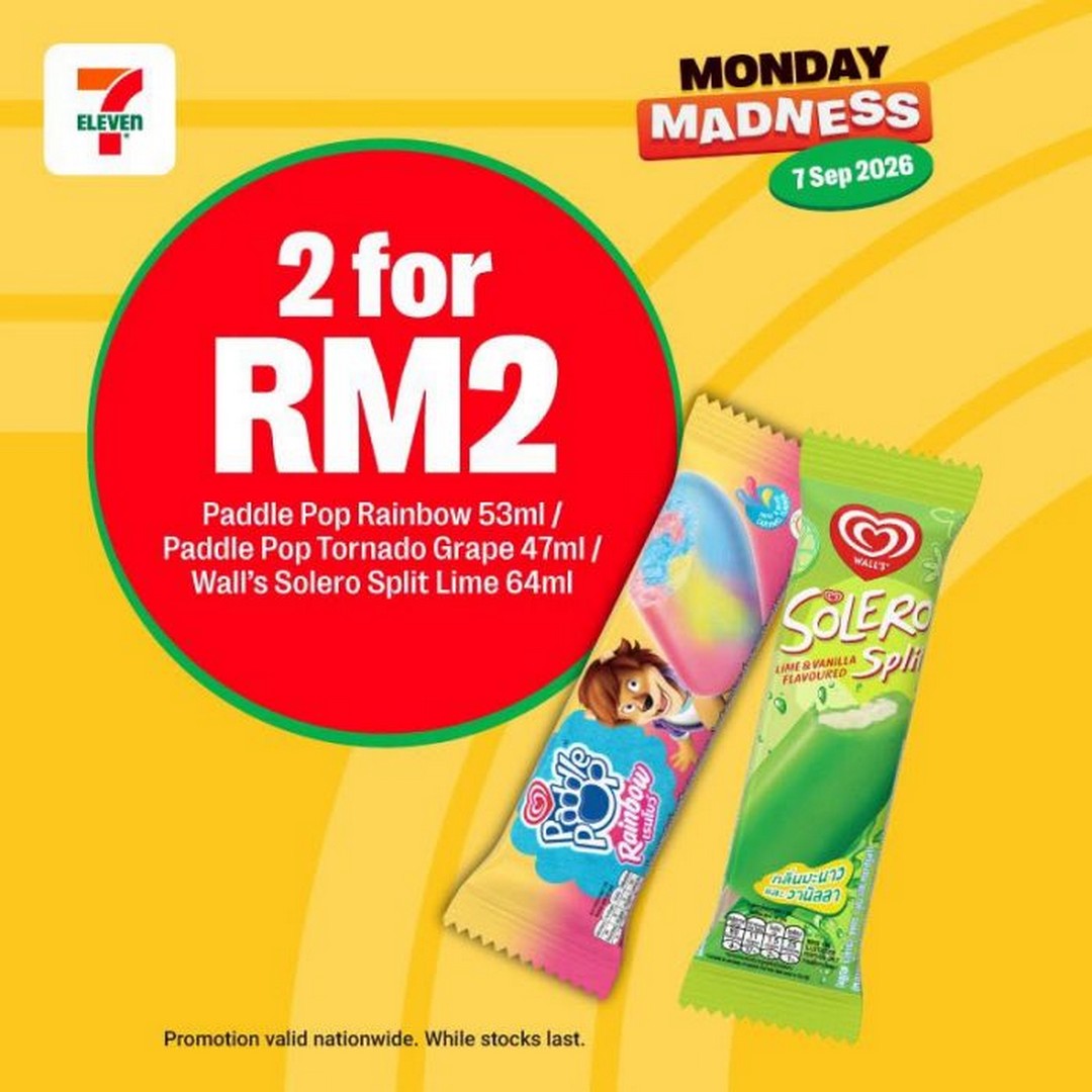 7-Eleven-Malaysia-Monday-Madness-Promotion-with-Buy-1-Free-1-and-Deals-1 7 September 2026: 7-Eleven Malaysia: Monday Madness Promotion with Buy 1 Free 1 and Deals from RM1
