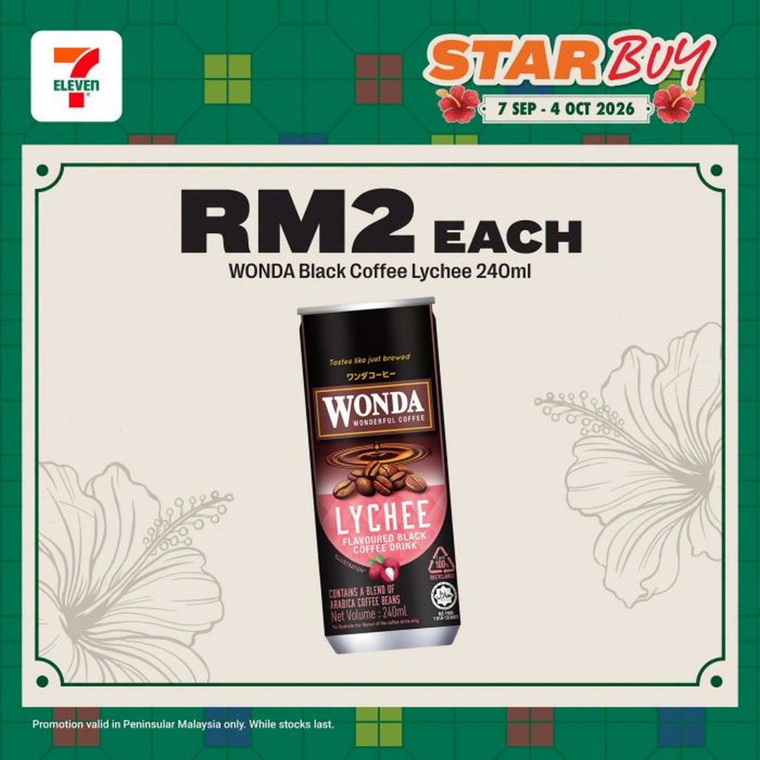 7-Eleven-Malaysia-Star-Buy-Promotion-Everyday-Deals-From-RM2-4 7 September-4 October 2026: 7-Eleven Malaysia Star Buy Promotion: Everyday Deals From RM2