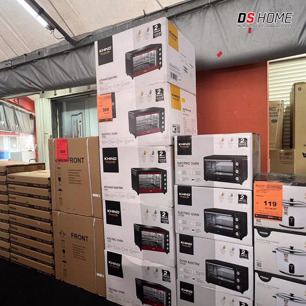 8-1 24–27 September 2026: DS Home Warehouse Sale, Up to 90% Off TVs, Fridges, Washers & Air Conditioners, Early Bird Deals in Subang Perdana