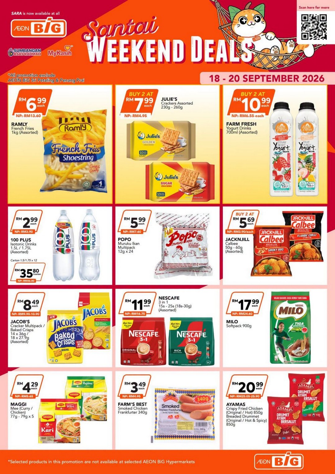 AEON-BiG-Santai-Weekend-Deals-Promotion-–-Up-to-10-OFF-1 18-20 September 2026: AEON BiG Santai Weekend Deals Promotion – Up to 10% OFF & Deals from RM0.29, Fresh Food, Groceries and Household Essentials