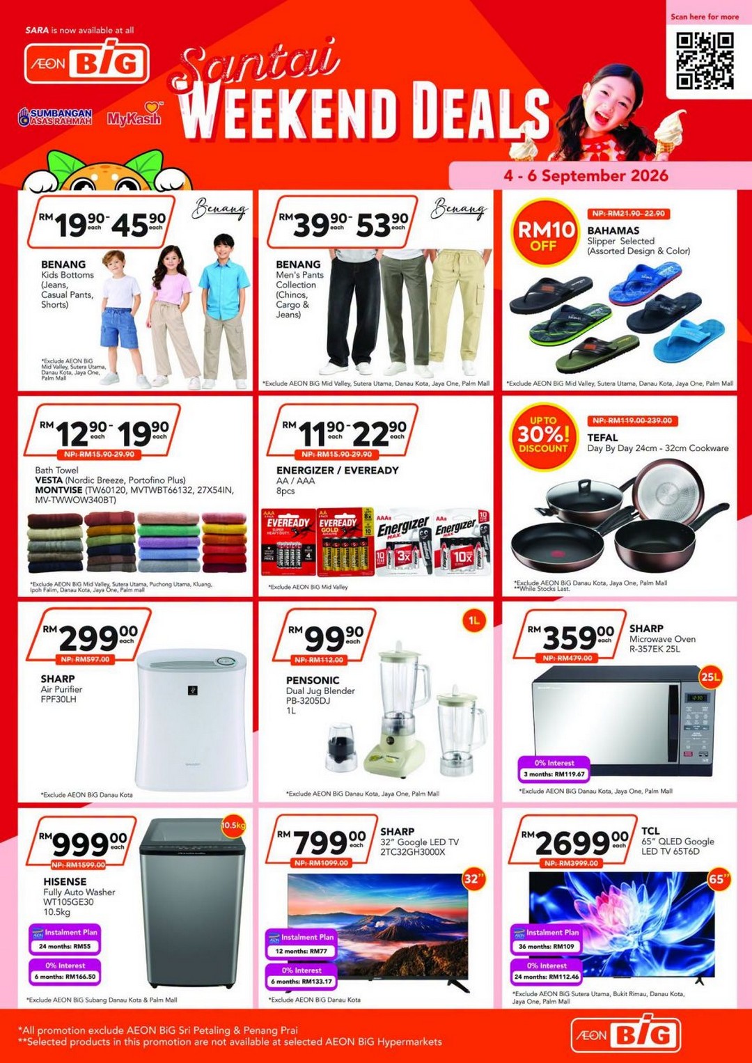 AEON-BiG-Santai-Weekend-Deals-Up-to-50-OFF-2 4-6 September 2026: AEON BiG Santai Weekend Deals Up to 50% OFF on Groceries, Household Essentials and Home Appliances