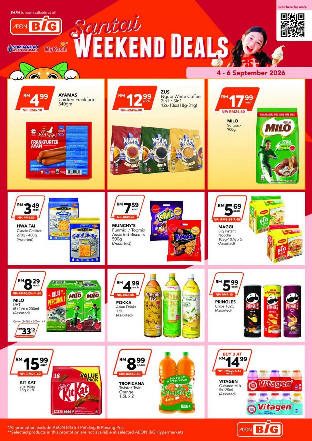 AEON-BiG-Santai-Weekend-Deals-Up-to-50-OFF 4-6 September 2026: AEON BiG Santai Weekend Deals Up to 50% OFF on Groceries, Household Essentials and Home Appliances