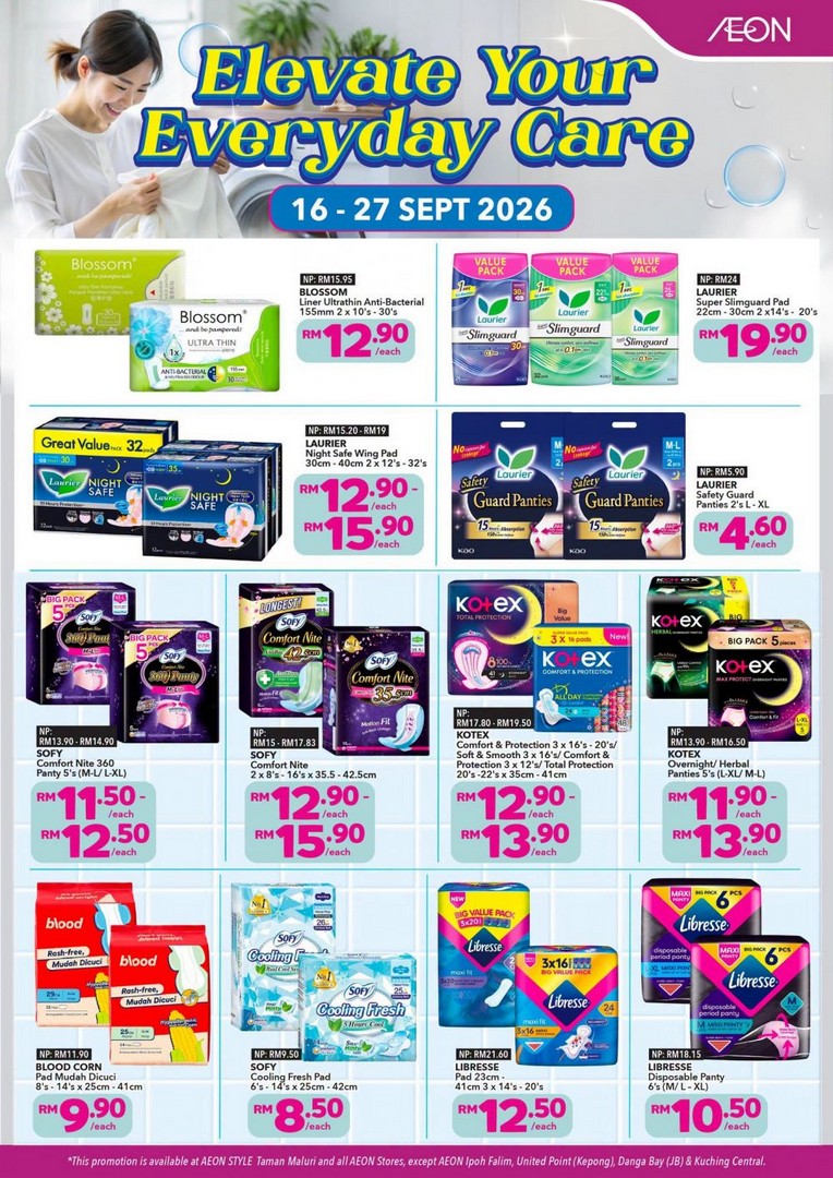 AEON-Everyday-Care-Promotion-–-Buy-2-Sunsilk-from-RM16-2 16-27 September 2026: AEON Everyday Care Promotion – Buy 2 Sunsilk from RM16, Pantene from RM17 & More Personal Care Deals