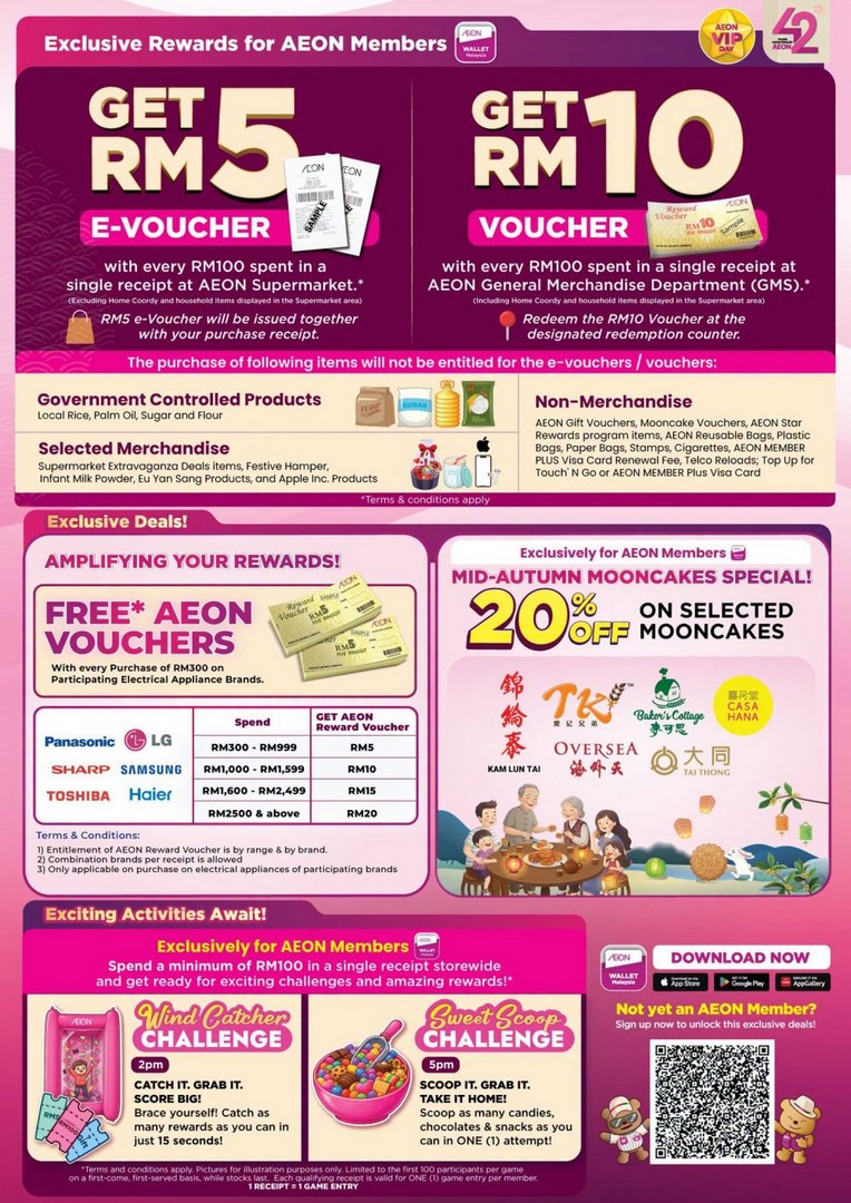 AEON-Putrajaya-Member-Day-VIP-Day-Sale-Up-to-70-Off-1 19 September 2026: AEON Putrajaya Member Day VIP Day Sale: Up to 70% Off, RM10 Voucher, Buy 1 Free 1 Deals & Member Rewards